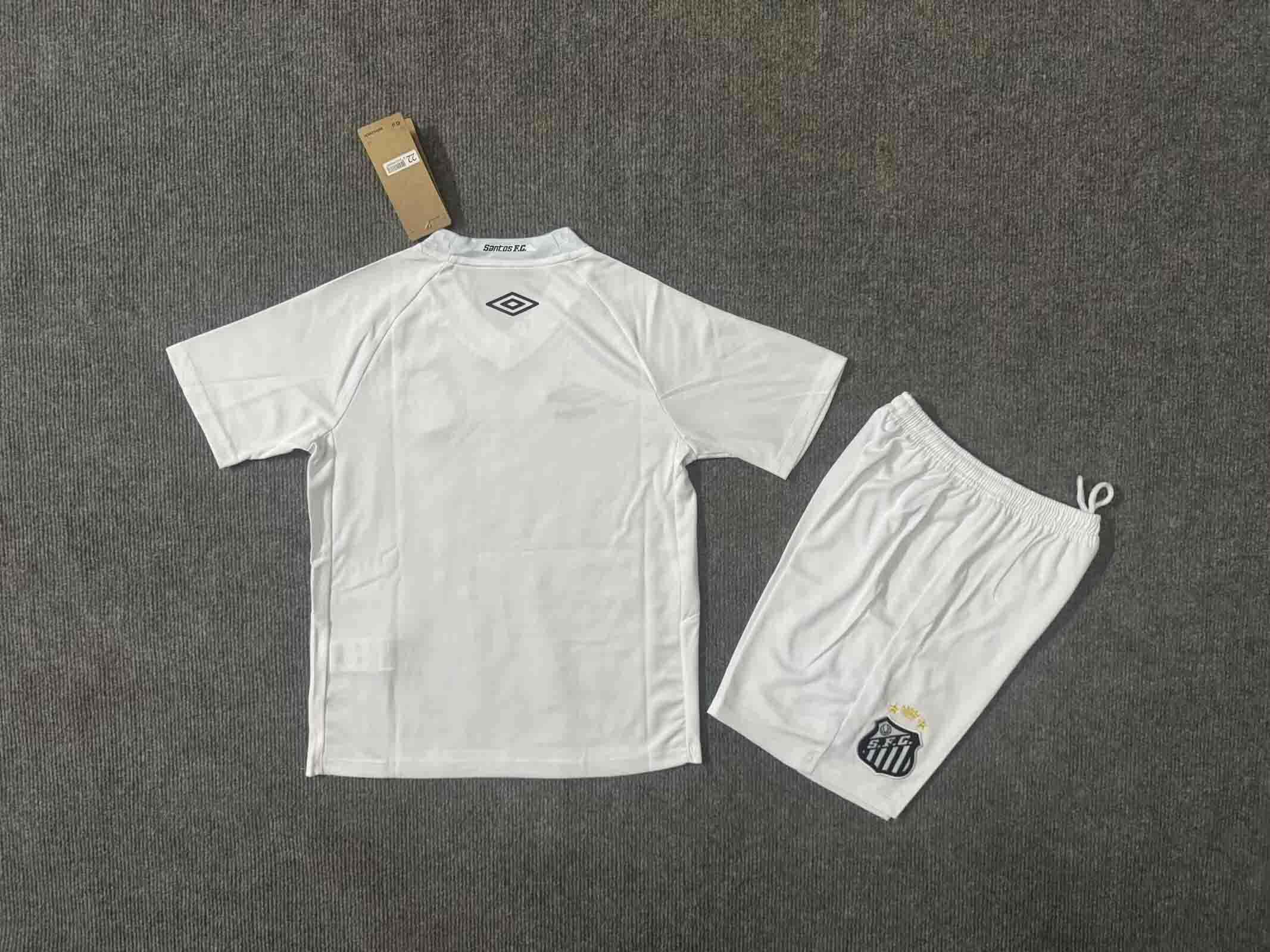 25-26 Santos Home Kids Kit/25-26 桑托斯主场童装
