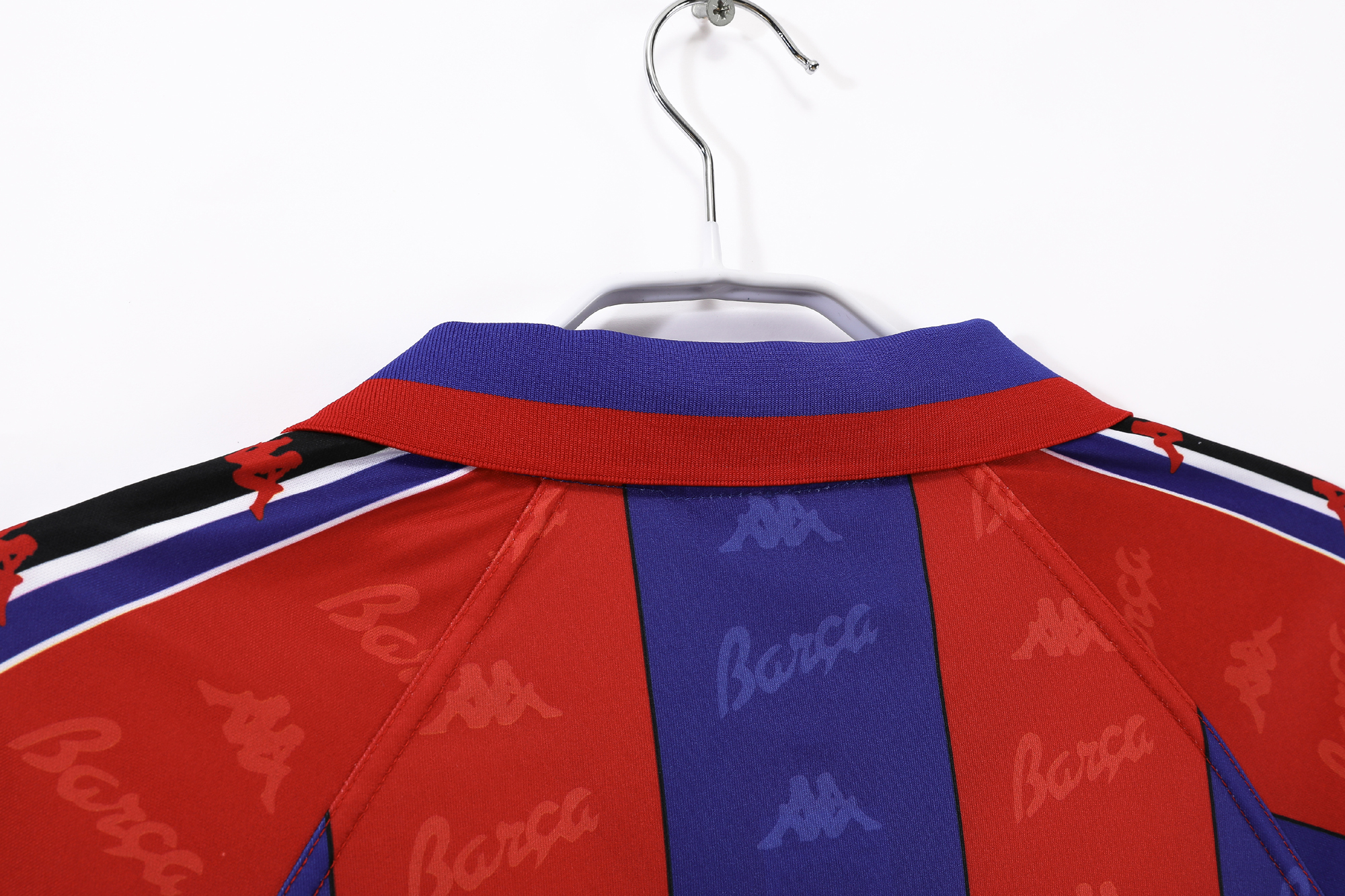 95-97 Barcelona Home Retro Long Sleeve Jersey/95-97巴萨主场长袖