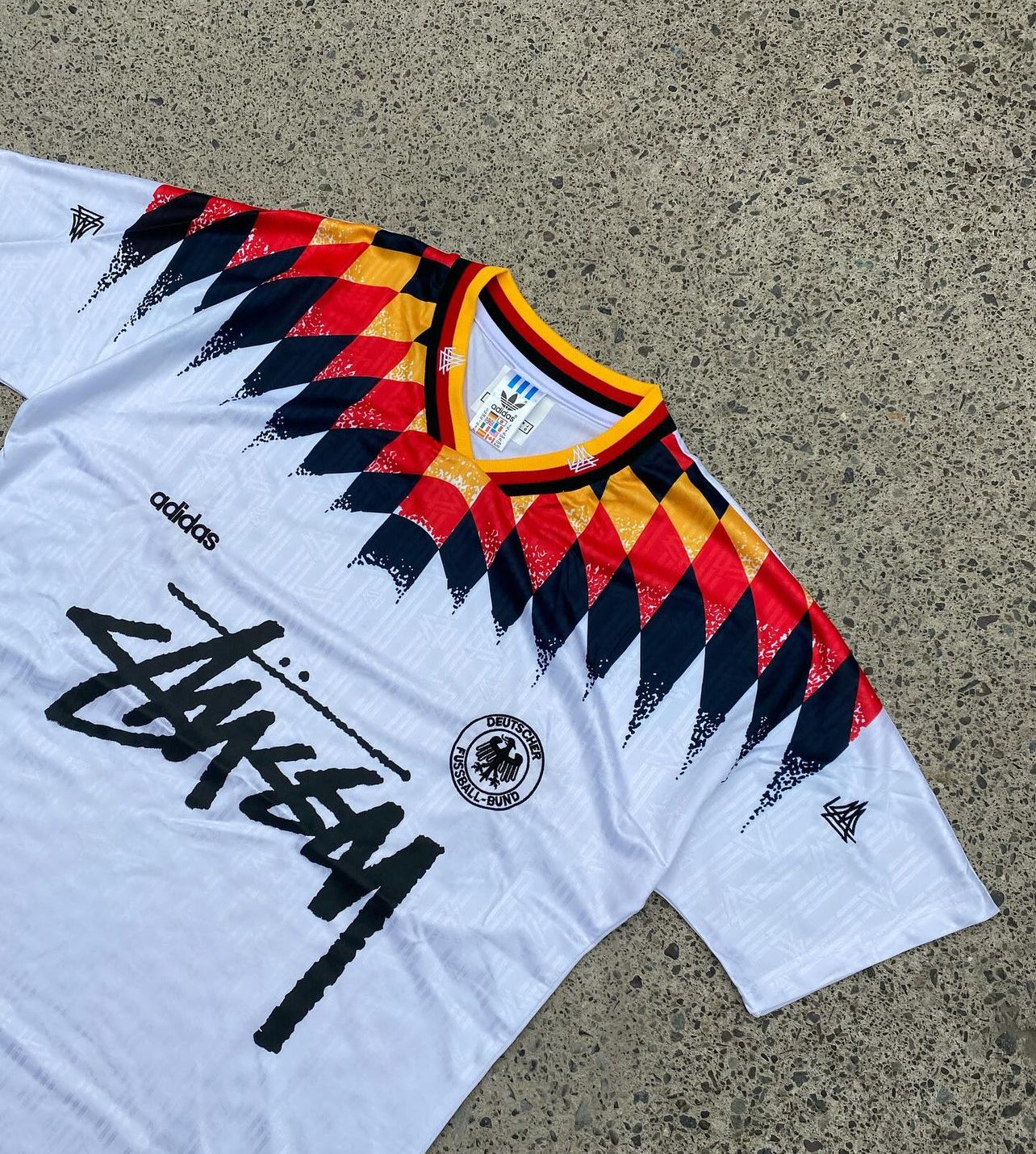 1994 Germany X Stussy Home Retro Jersey/1994 德国主场联名