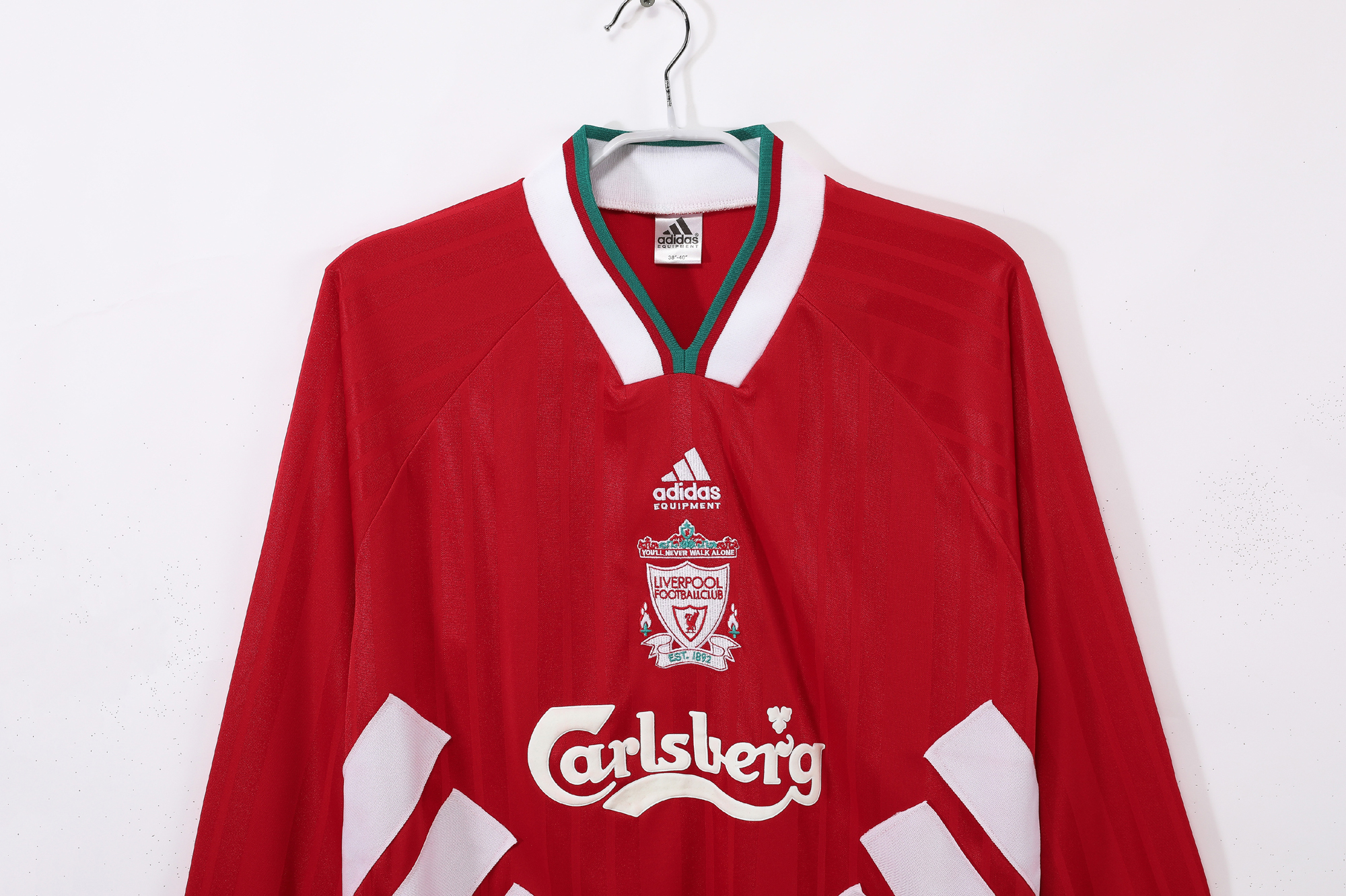 93-95 Liverpool Home Retro Long Sleeve Jersey/93-95 利物浦主场长袖