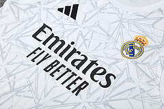 25-26 Real Madrid White Vest Training Suit/25-26皇马背心训练服