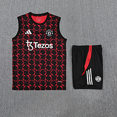 25-26 Manchester United Vest Training Suit/25-26曼联背心训练服