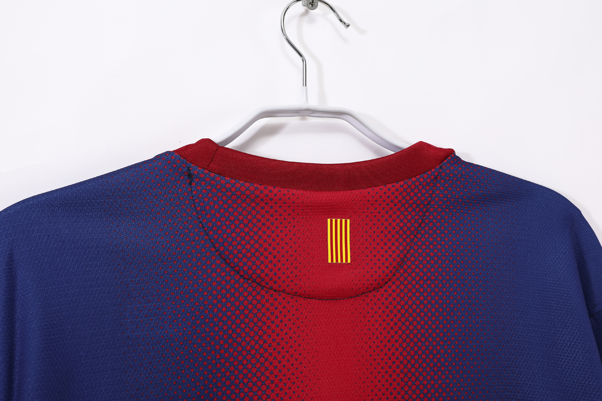 12-13 Barcelona Home Long Sleeve Retro Jersey/12-13巴萨主场长袖