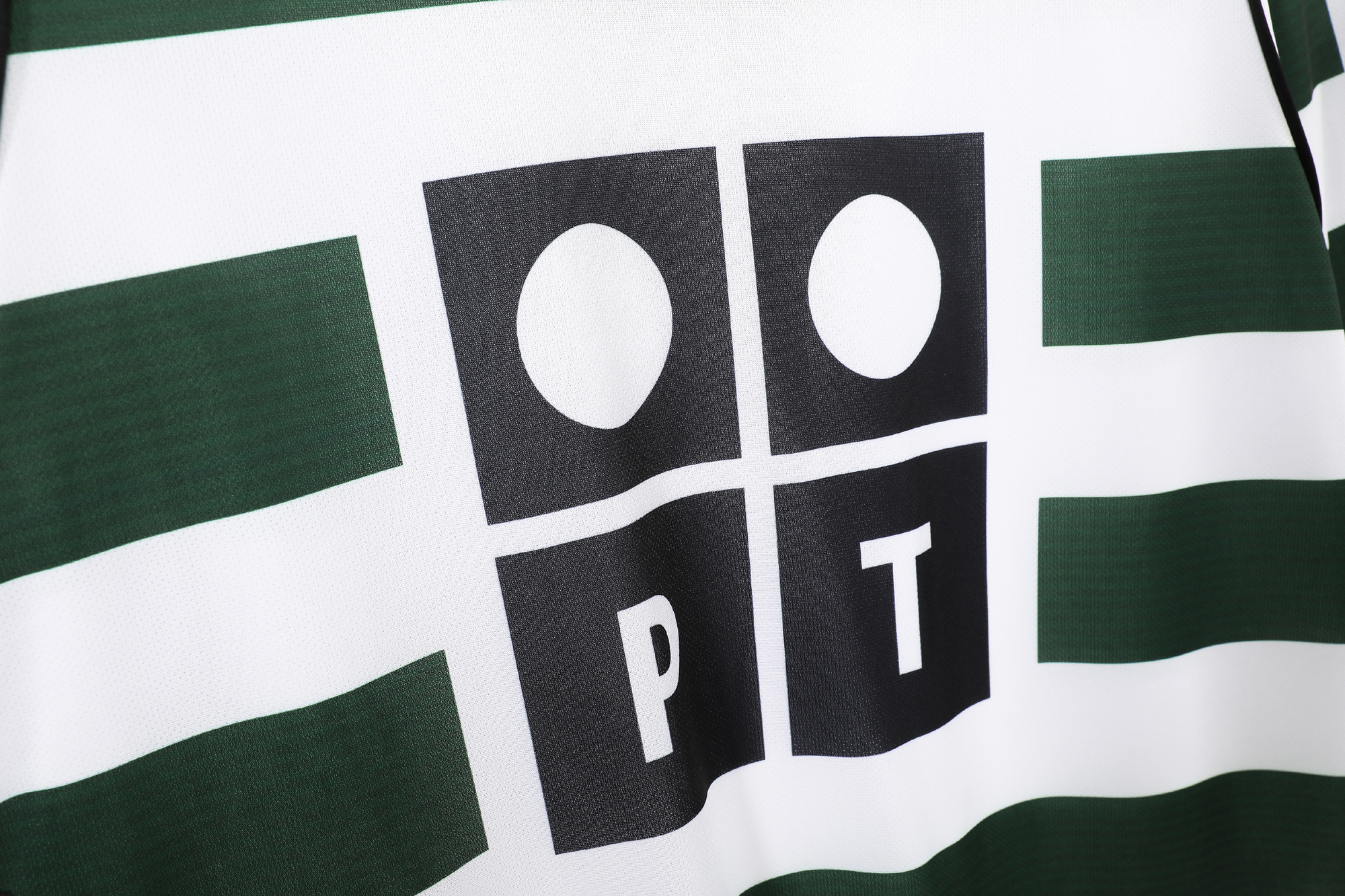 01-03 Sporting CP Home Long Sleeve Retro Jersey/01-03里斯本主场长袖