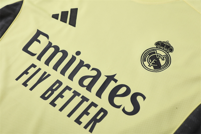 25-26 Real Madrid Short Sleeve Training Suit/ 25-26皇马短袖训练服