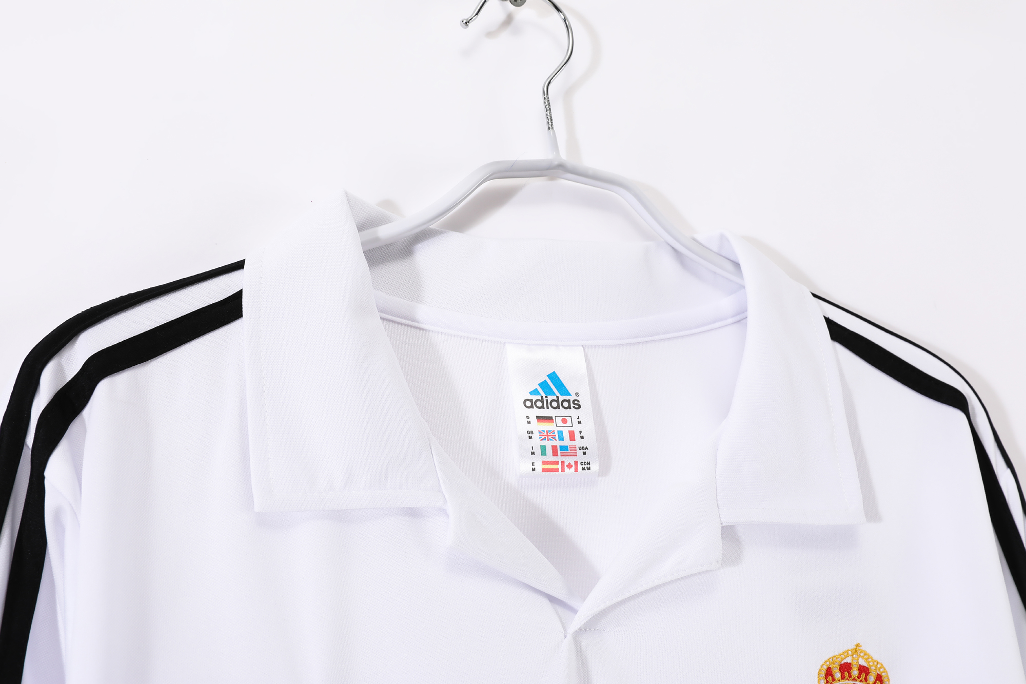 02-03 Real Madrid Home Retro Long Sleeve jersey/02-03皇马主场长袖