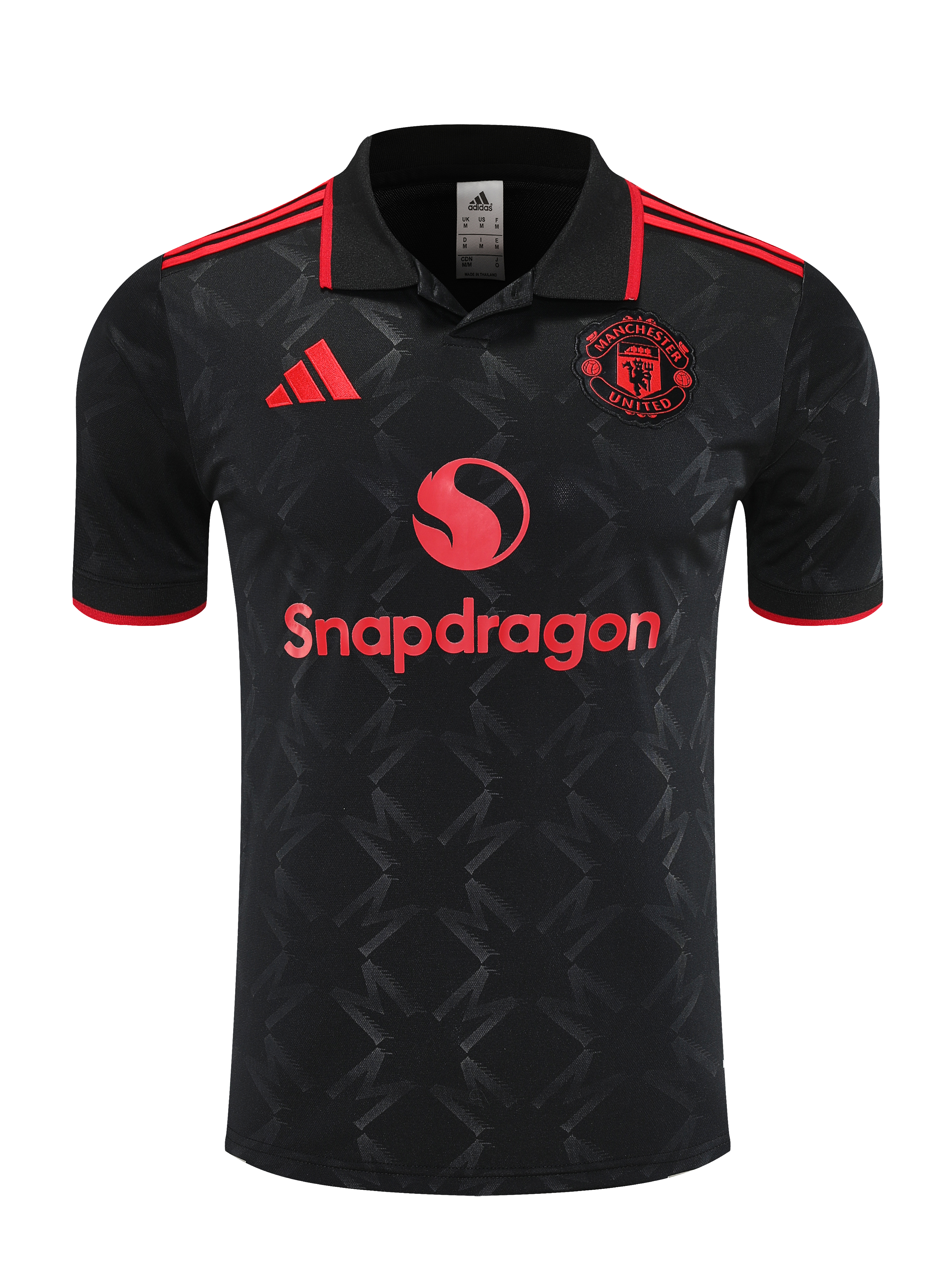 25-26 Manchester United Black Polo/25-26曼联黑色Polo