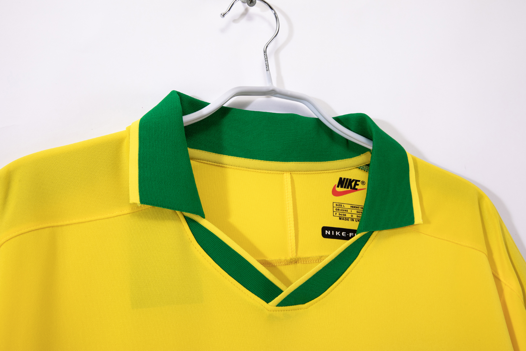 1997 Brazil Home Retro Jersey/1997巴西主场