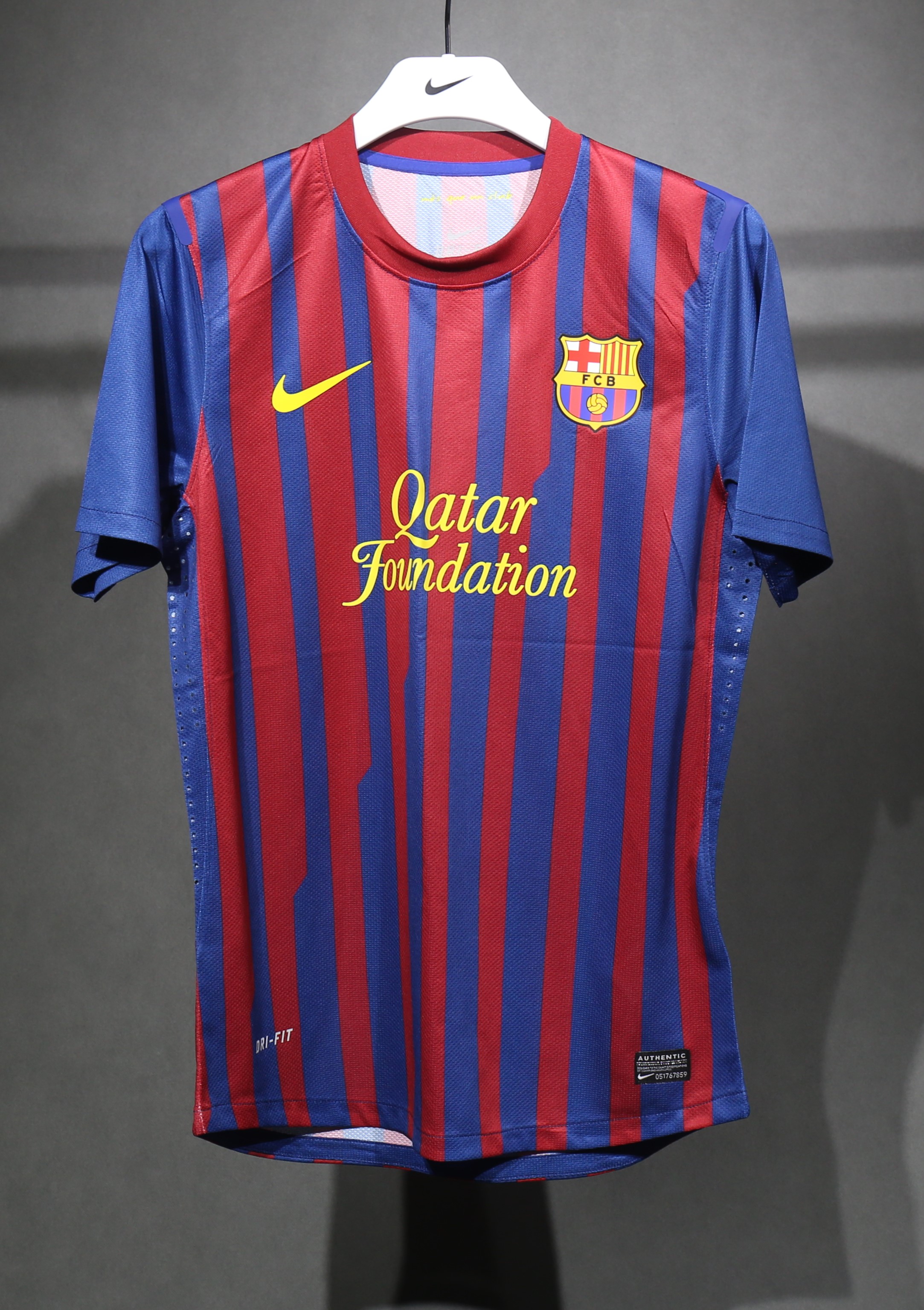 11-12 Barcelona Home Player Retro Jersey/11-12巴萨主场球员