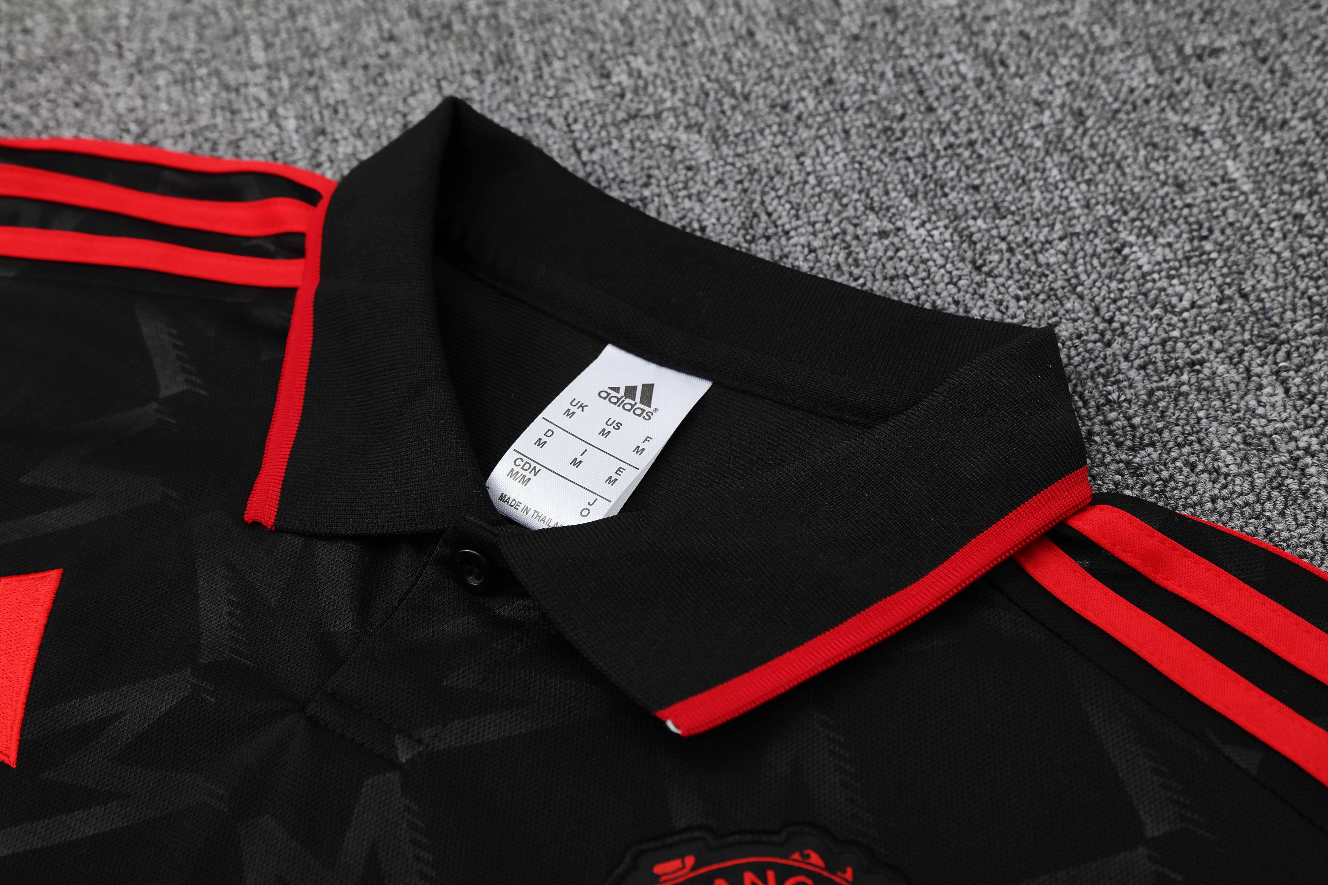 25-26 Manchester United Black Polo/25-26曼联黑色Polo