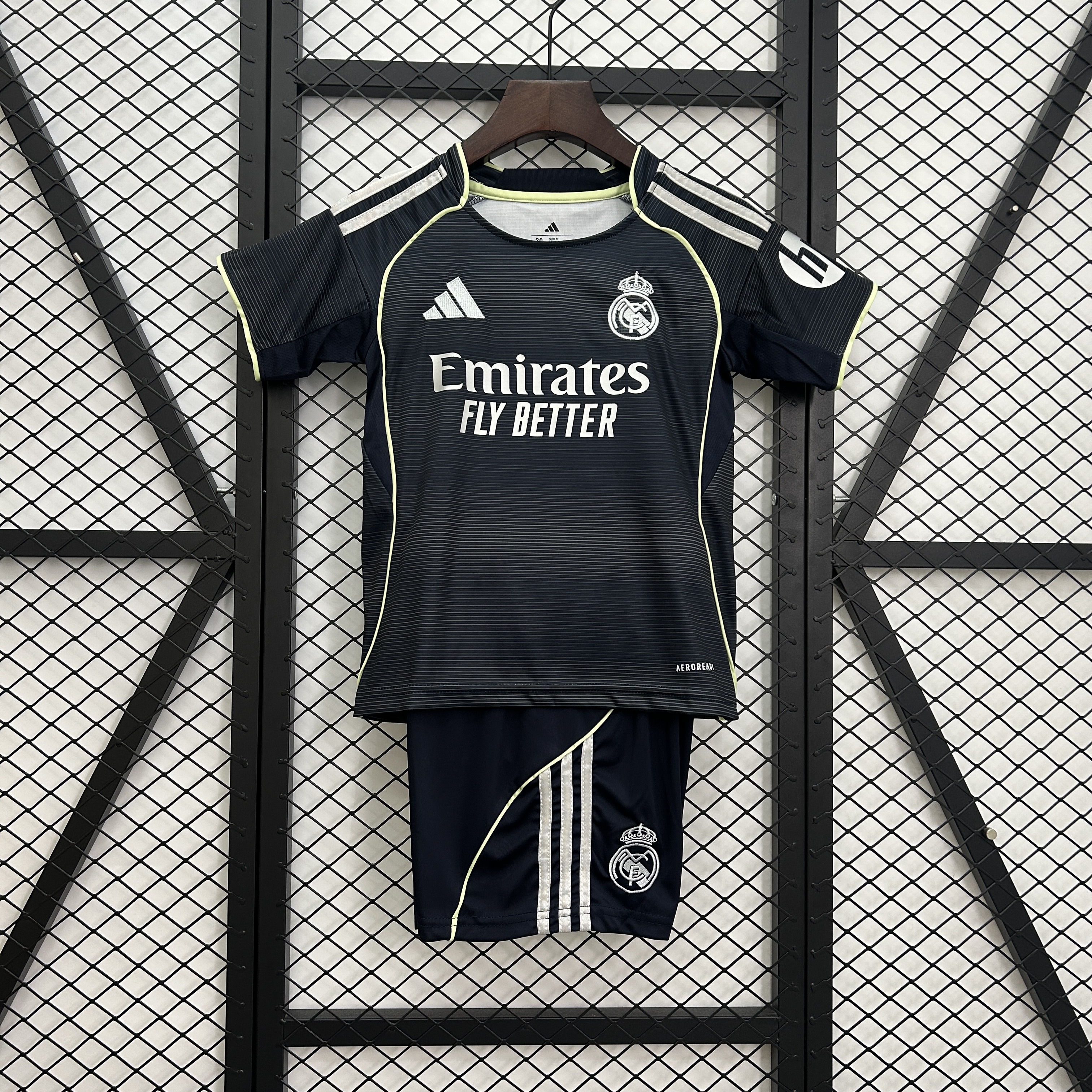 25-26 Real Madrid Away Kids Kit/25-26 皇马客场童装