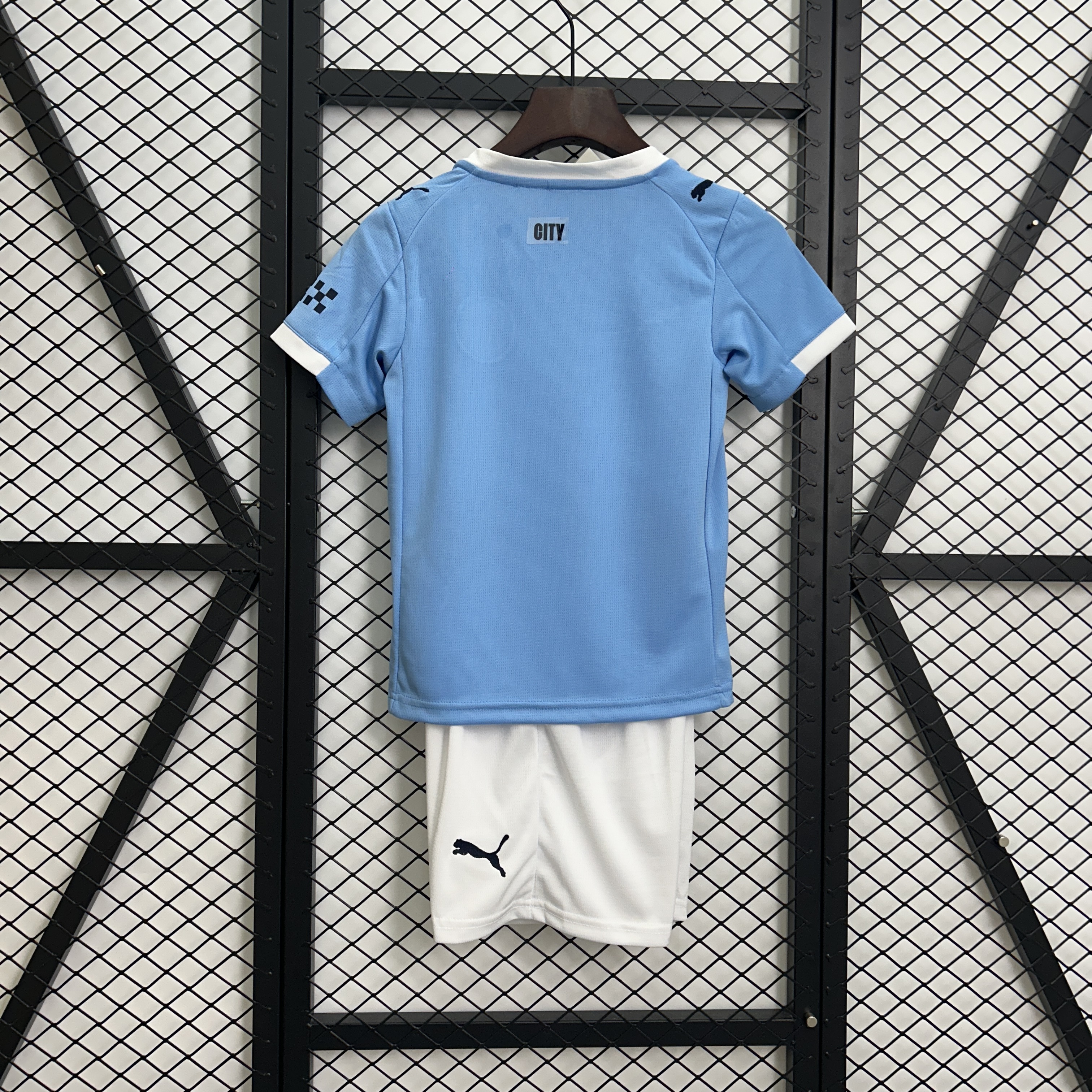 25-26 Manchester City Home Kid Kit/25-26曼城主场童装