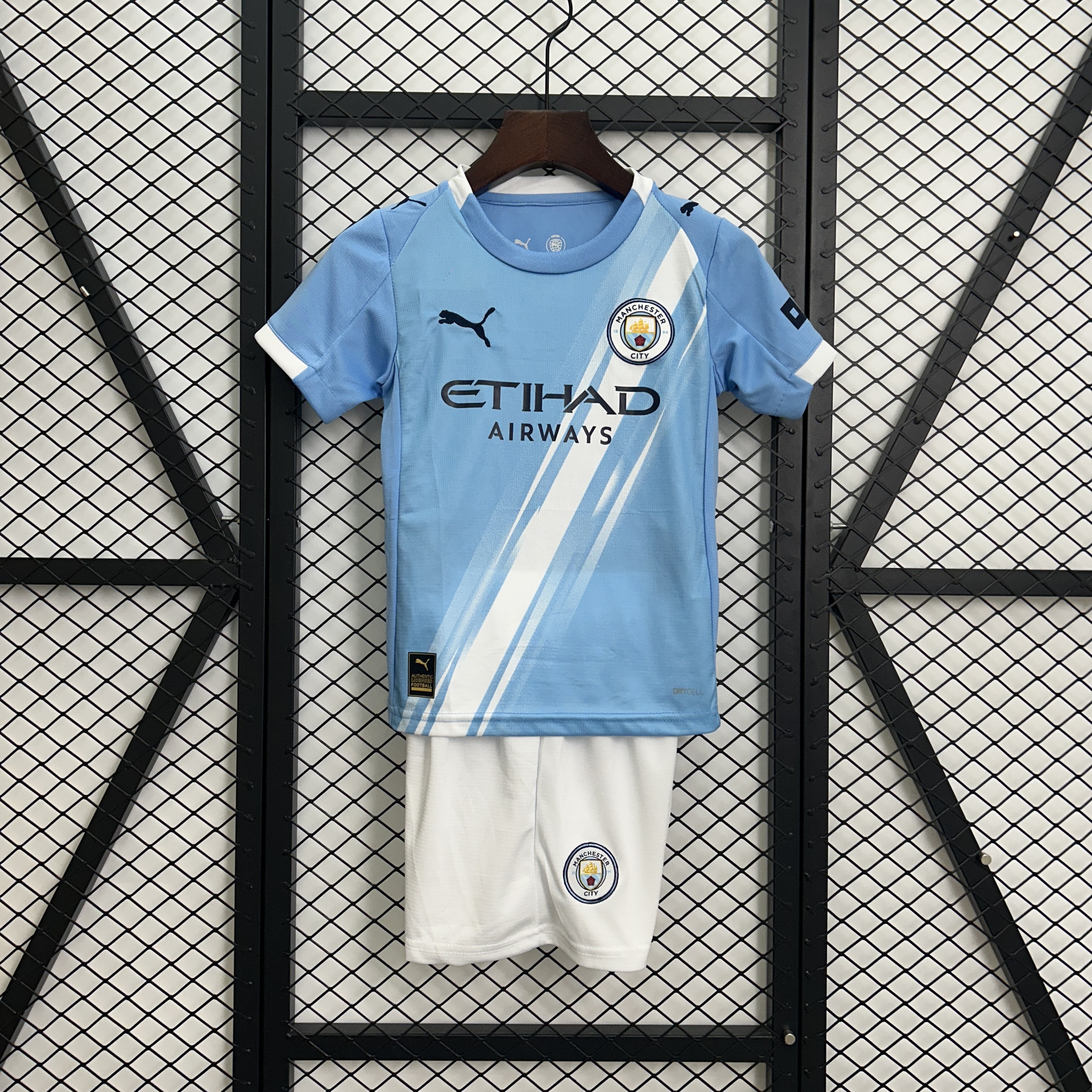 25-26 Manchester City Home Kid Kit/25-26曼城主场童装