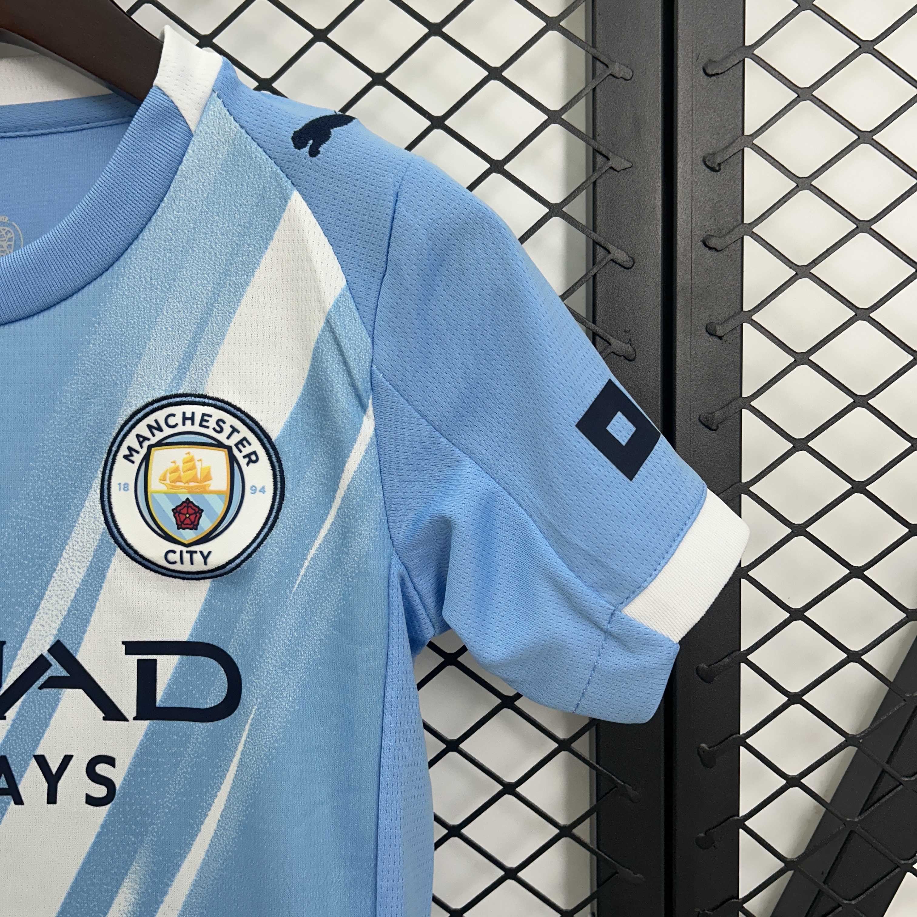 25-26 Manchester City Home Kid Kit/25-26曼城主场童装