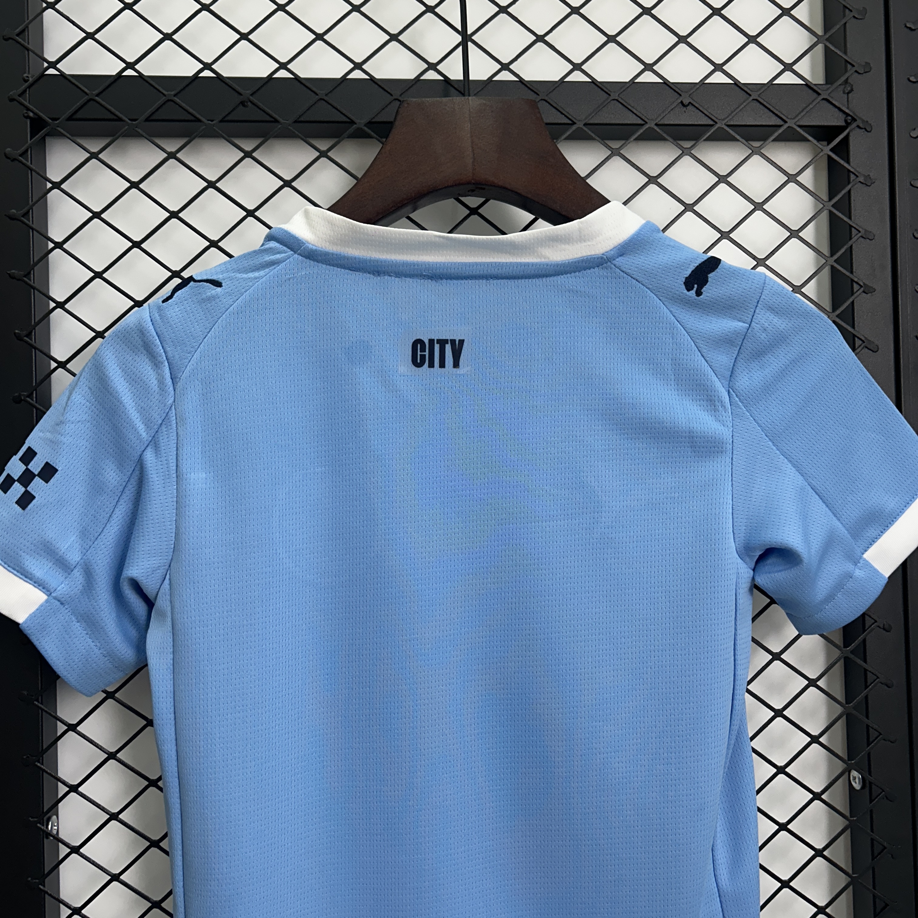 25-26 Manchester City Home Kid Kit/25-26曼城主场童装