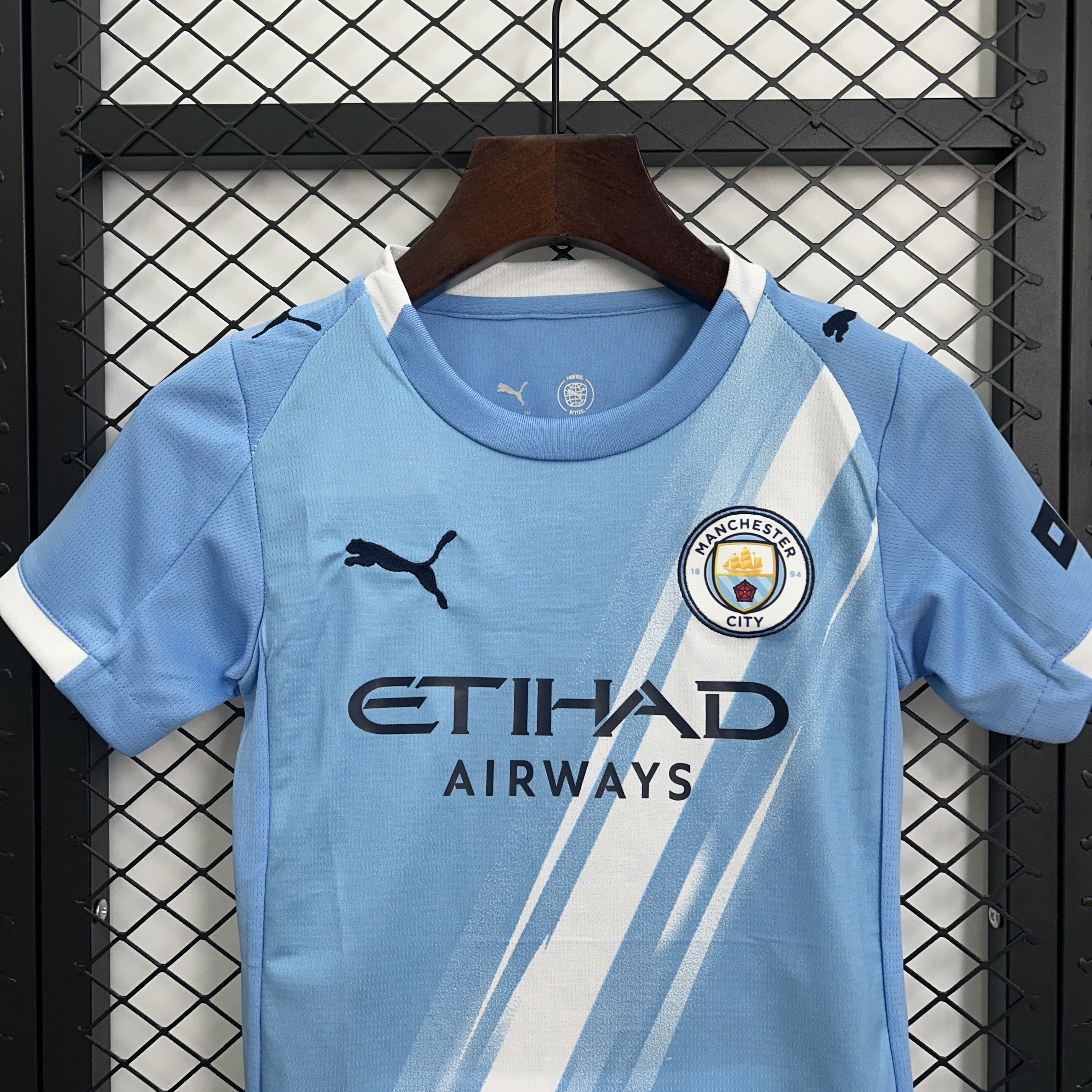 25-26 Manchester City Home Kid Kit/25-26曼城主场童装