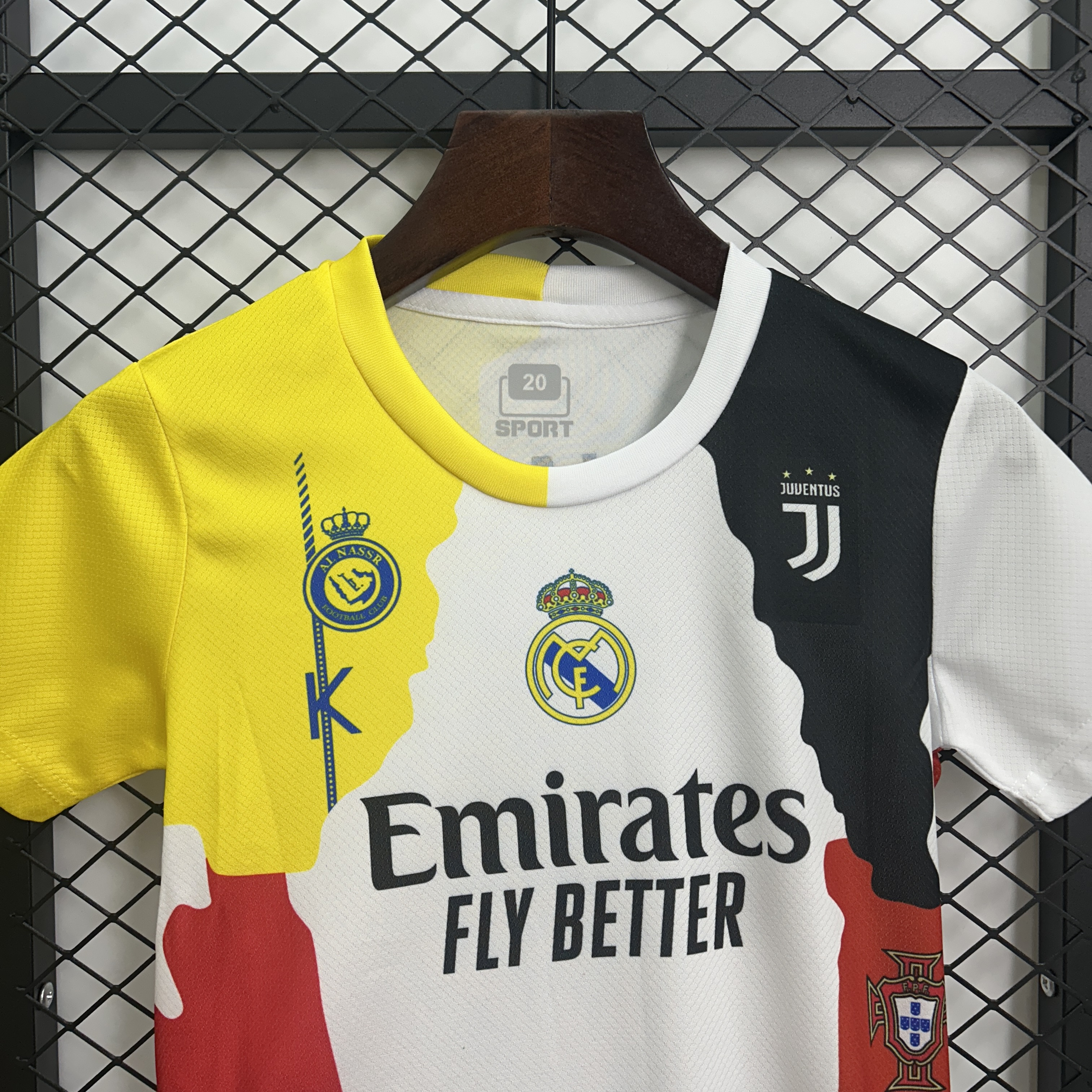 25-26 Ronaldo Home Kid Kit/25-26罗纳尔多童装