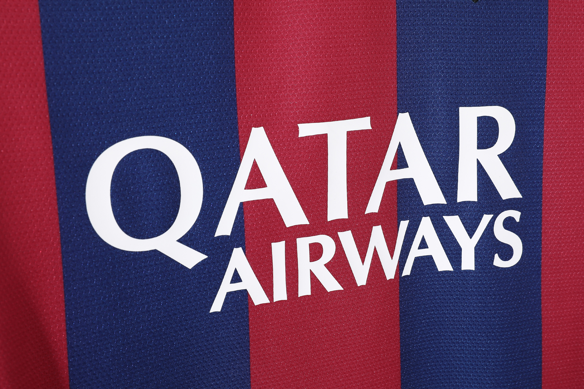 14-15 Barcelona Home Retro Long Sleeve Jersey/14-15巴萨主场长袖