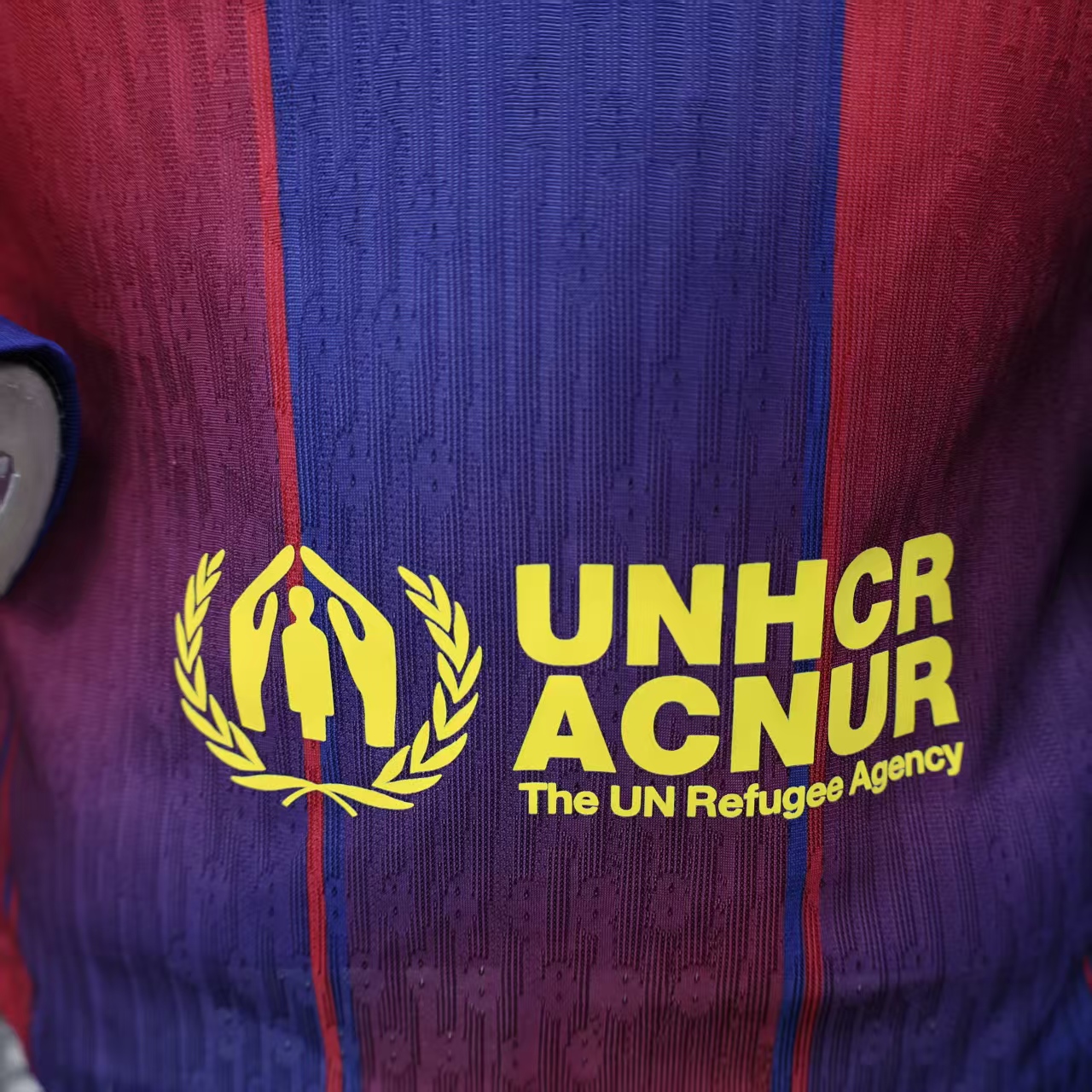 25-26 Barcelona Home Player Long Sleeve Jersey/ 25-26 巴萨主场球员长袖