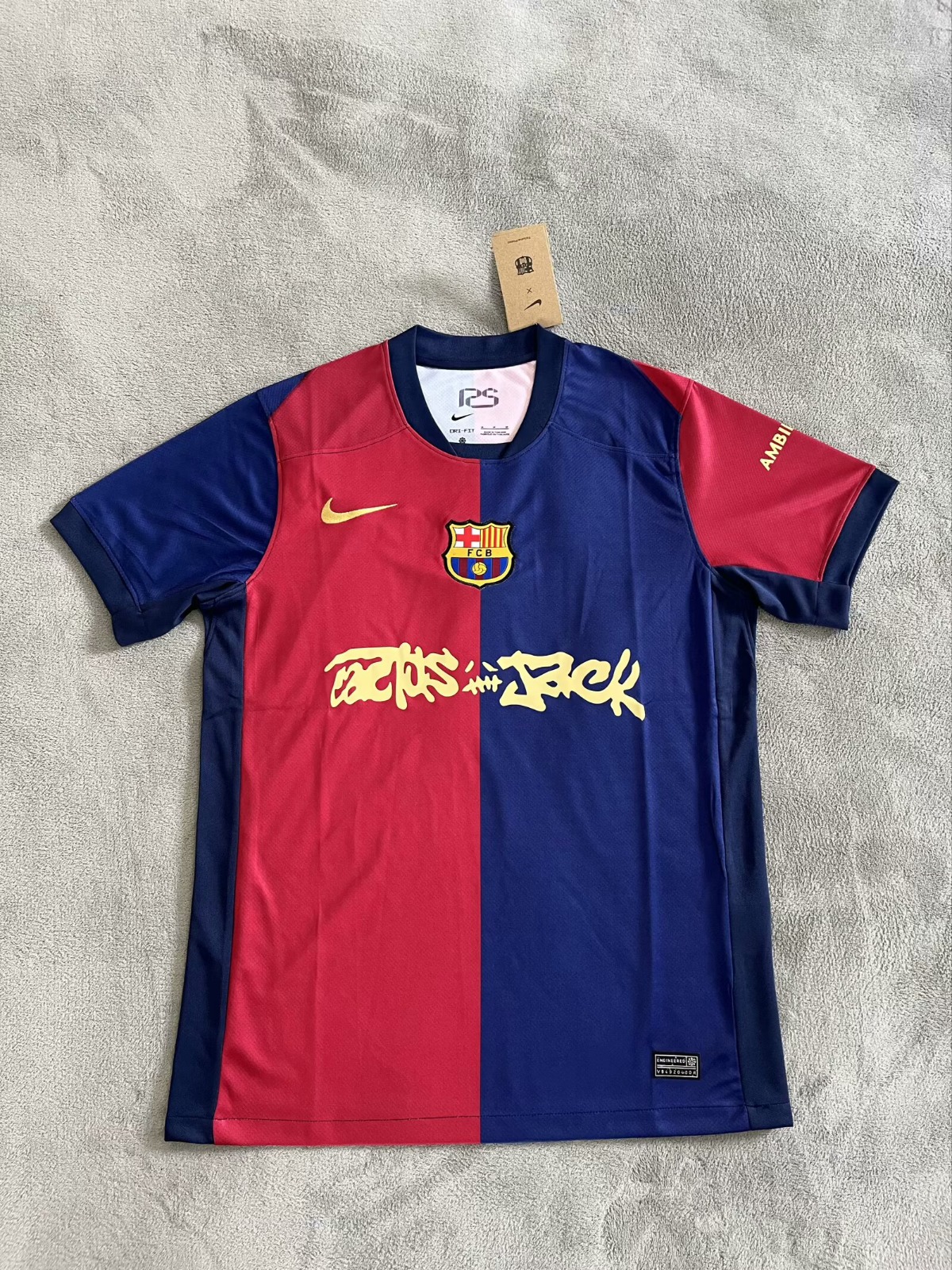 24-25 Barcelona TRAVIS SCOTT Fans Jersey/ 24-25巴萨球迷版