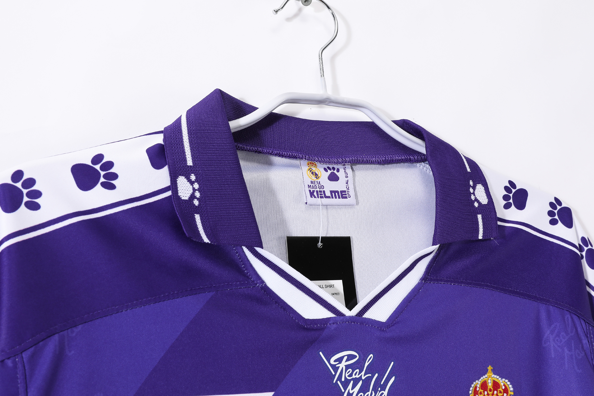 94-96 Real Madrid Away Retro Jersey/94-96皇马客场