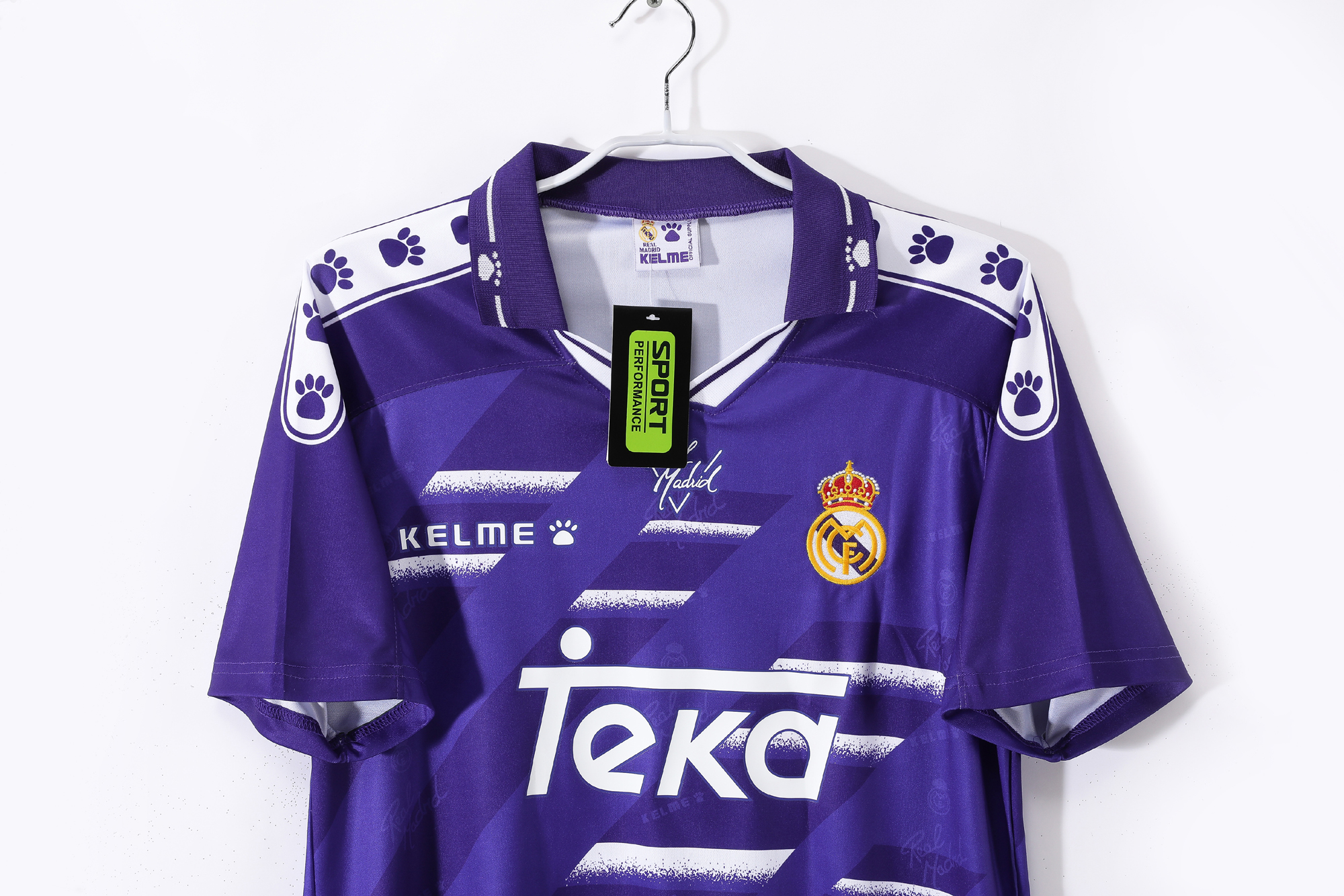 94-96 Real Madrid Away Retro Jersey/94-96皇马客场