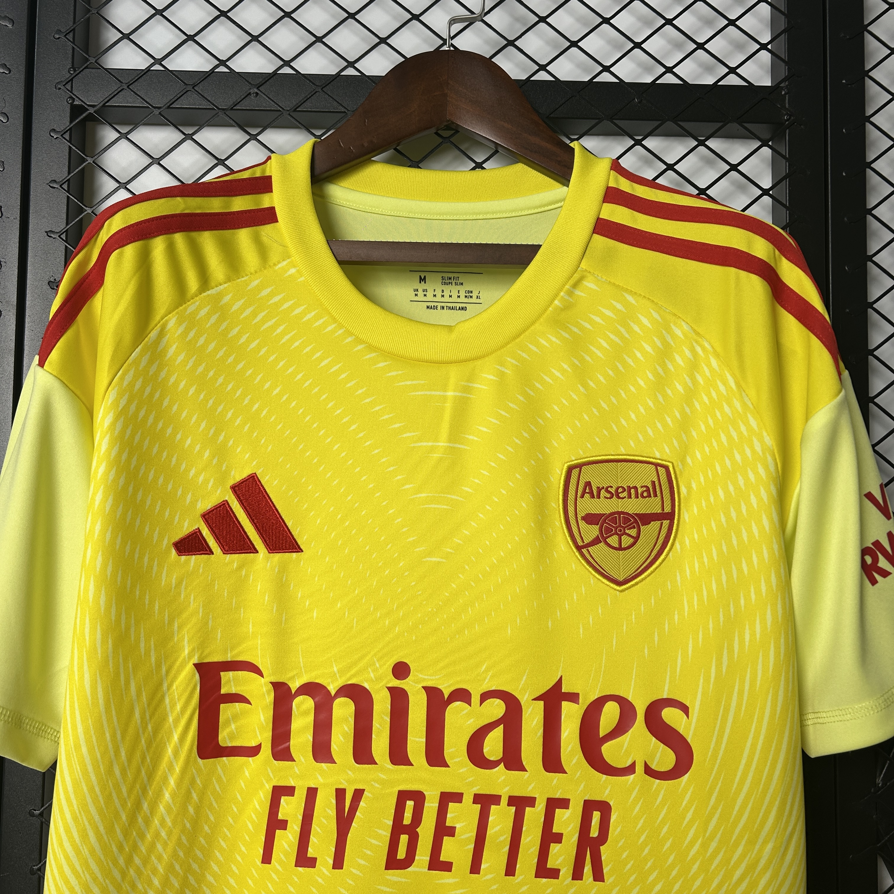 25-26 Arsenal GoalKeeper Fans Jersey/25-26 阿森纳黄色守门员