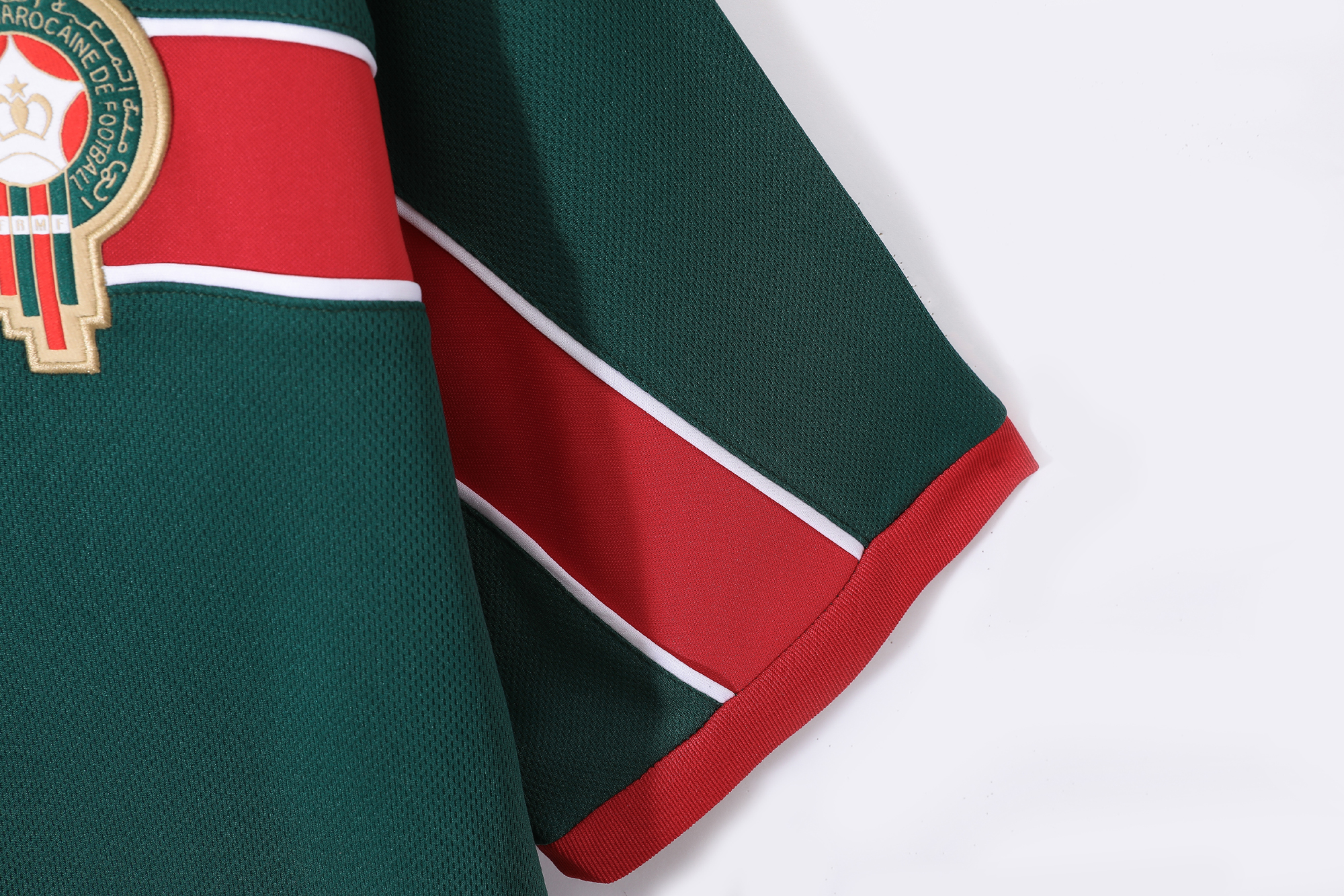1998 Morocco Green Retro Jersey/1998摩洛哥绿色复古