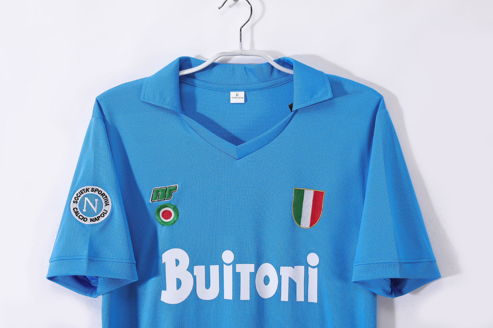 87-88 Napoli Home Retro Jersey/87-88 那不勒斯主场