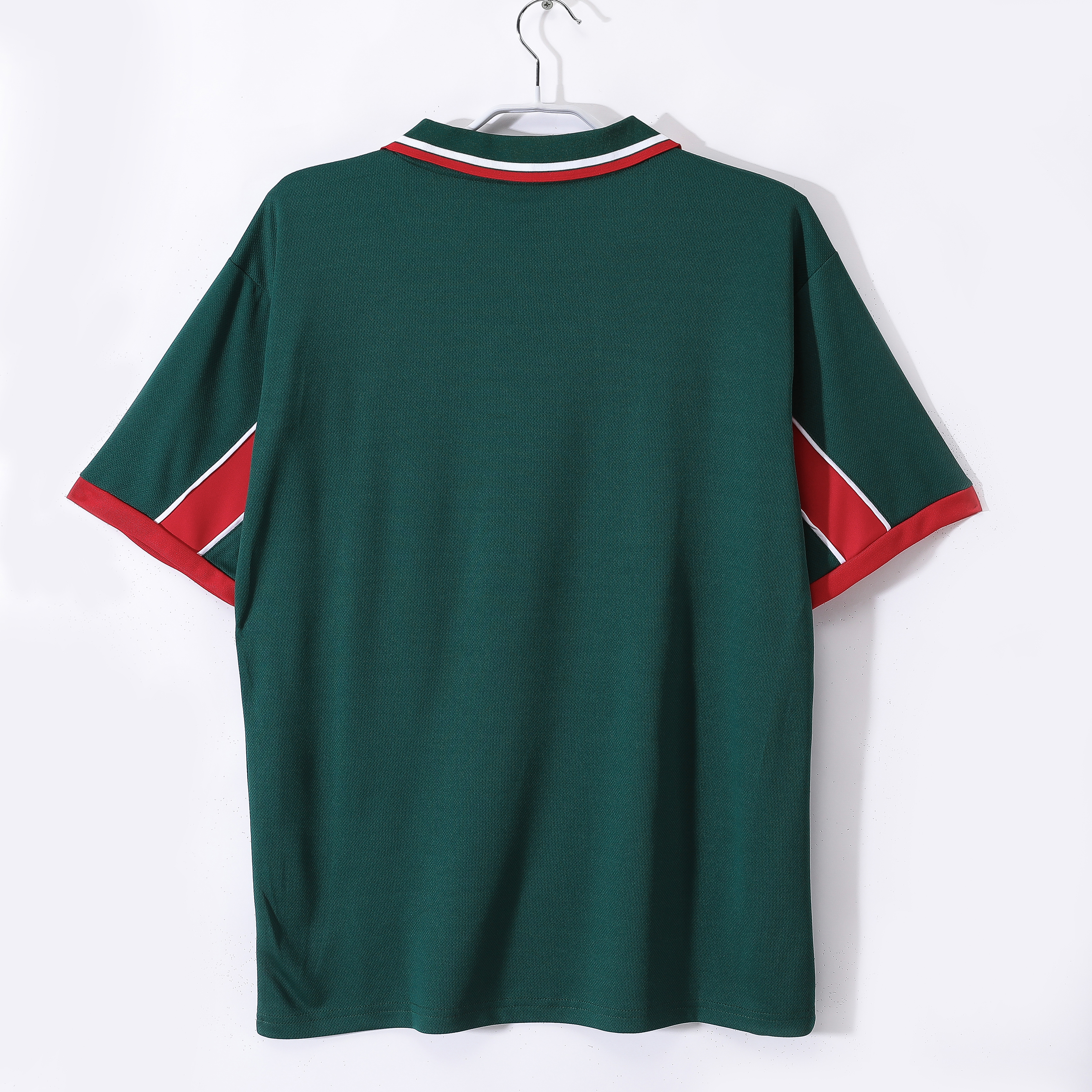 1998 Morocco Green Retro Jersey/1998摩洛哥绿色复古