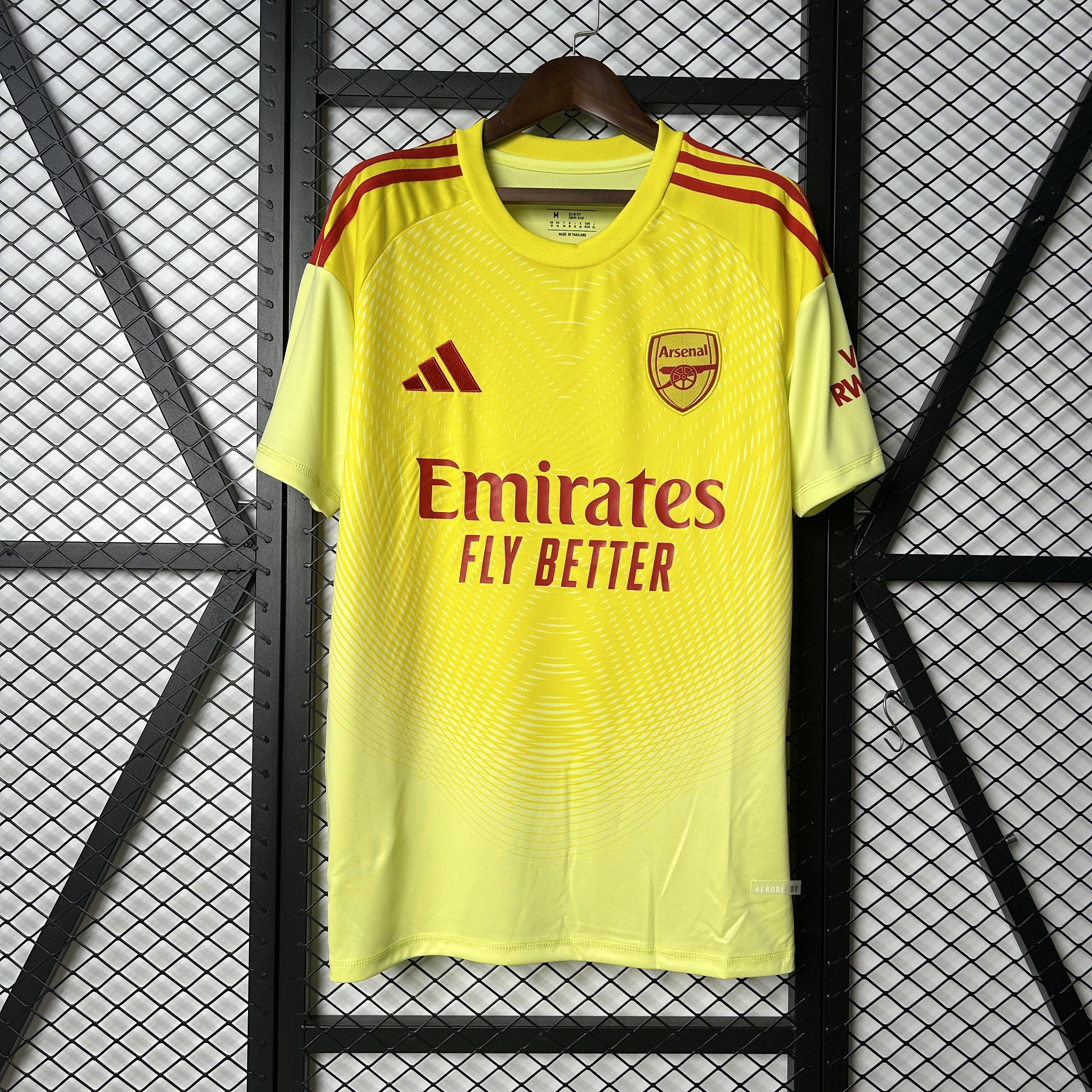 25-26 Arsenal GoalKeeper Fans Jersey/25-26 阿森纳黄色守门员