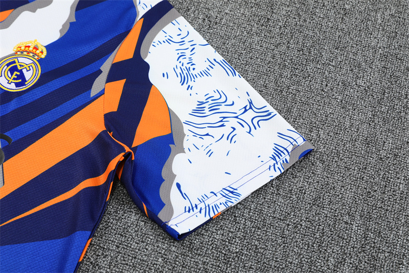 25-26 Real Madrid Short Sleeve Training Suit/ 25-26皇马短袖训练服