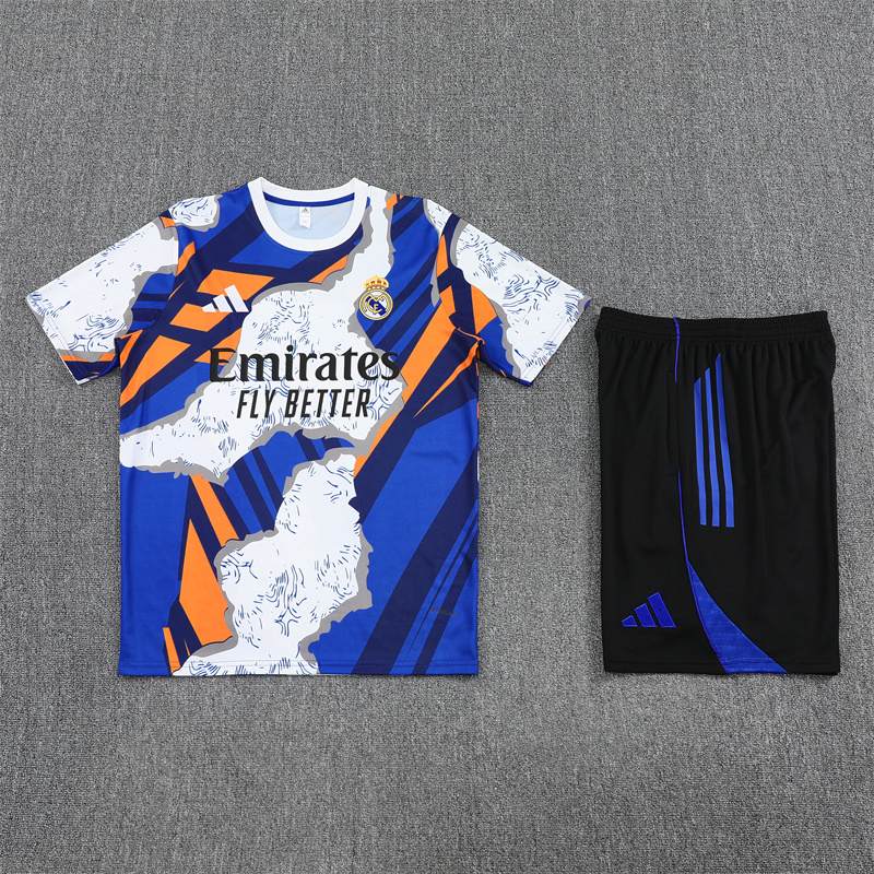 25-26 Real Madrid Short Sleeve Training Suit/ 25-26皇马短袖训练服
