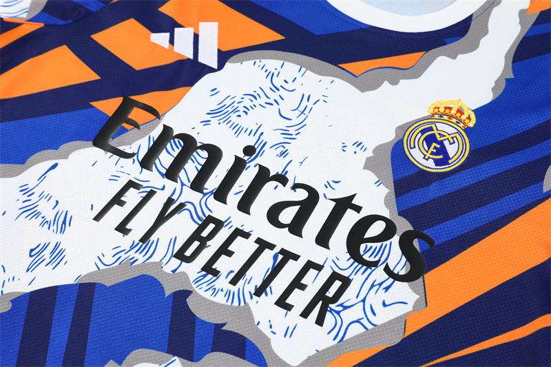25-26 Real Madrid Short Sleeve Training Suit/ 25-26皇马短袖训练服