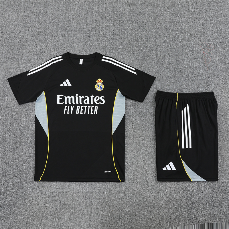 25-26 Real Madrid Short Sleeve Training Suit/ 25-26皇马短袖训练服