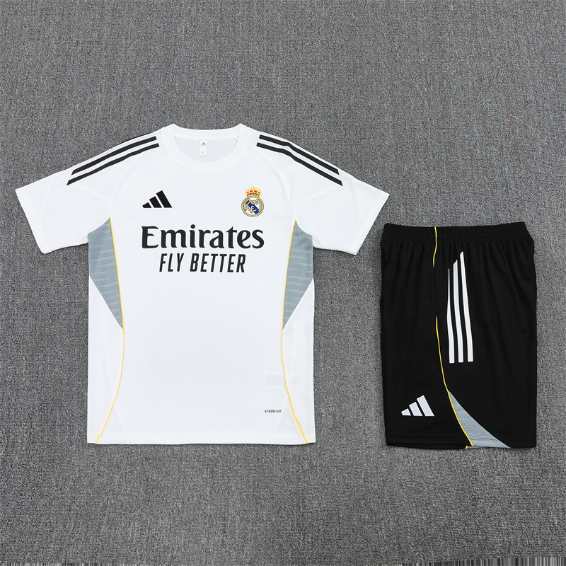 25-26 Real Madrid Short Sleeve Training Suit/ 25-26皇马短袖训练服
