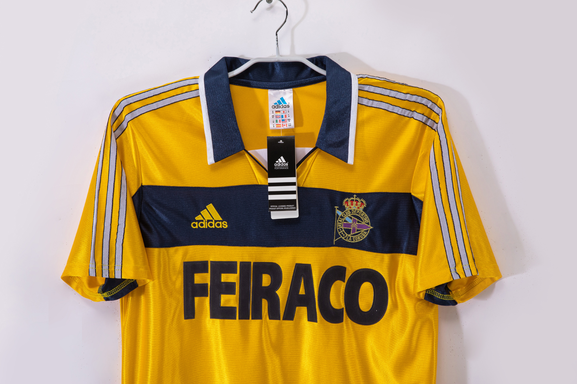 99-00 Deportivo de La Coruña Third Retro Jersey/ 99-00拉科鲁尼亚第二客场