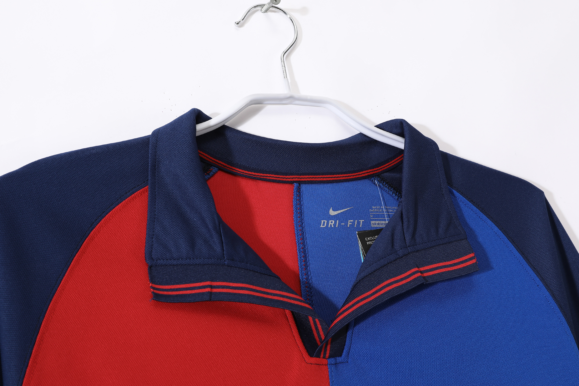 Barcelona 100th Anniversary Home Long Sleeve Retro Jersey/巴萨100周年主场长袖