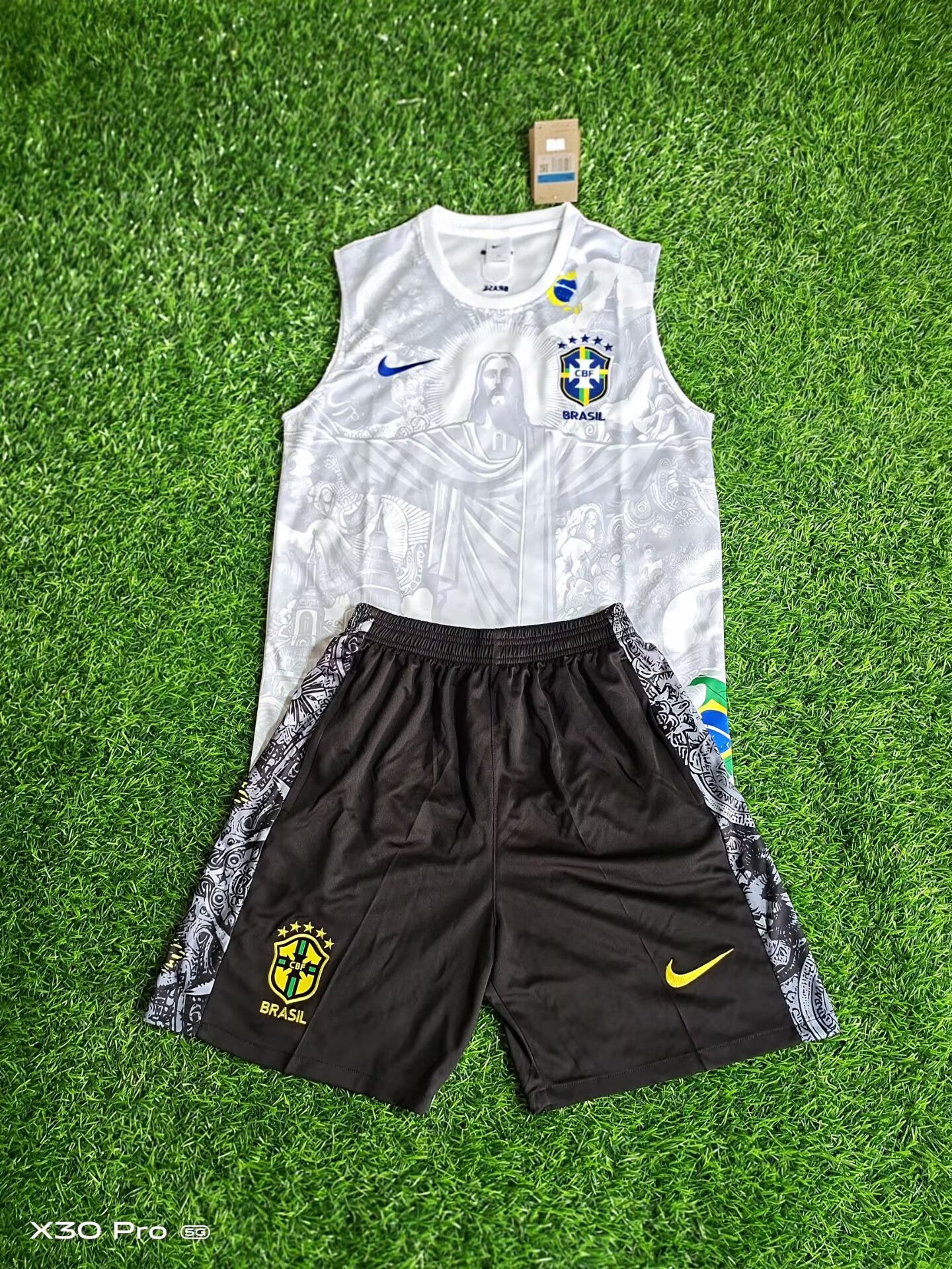 2025 Brazil Vest Training Suit/2025巴西背心训练服