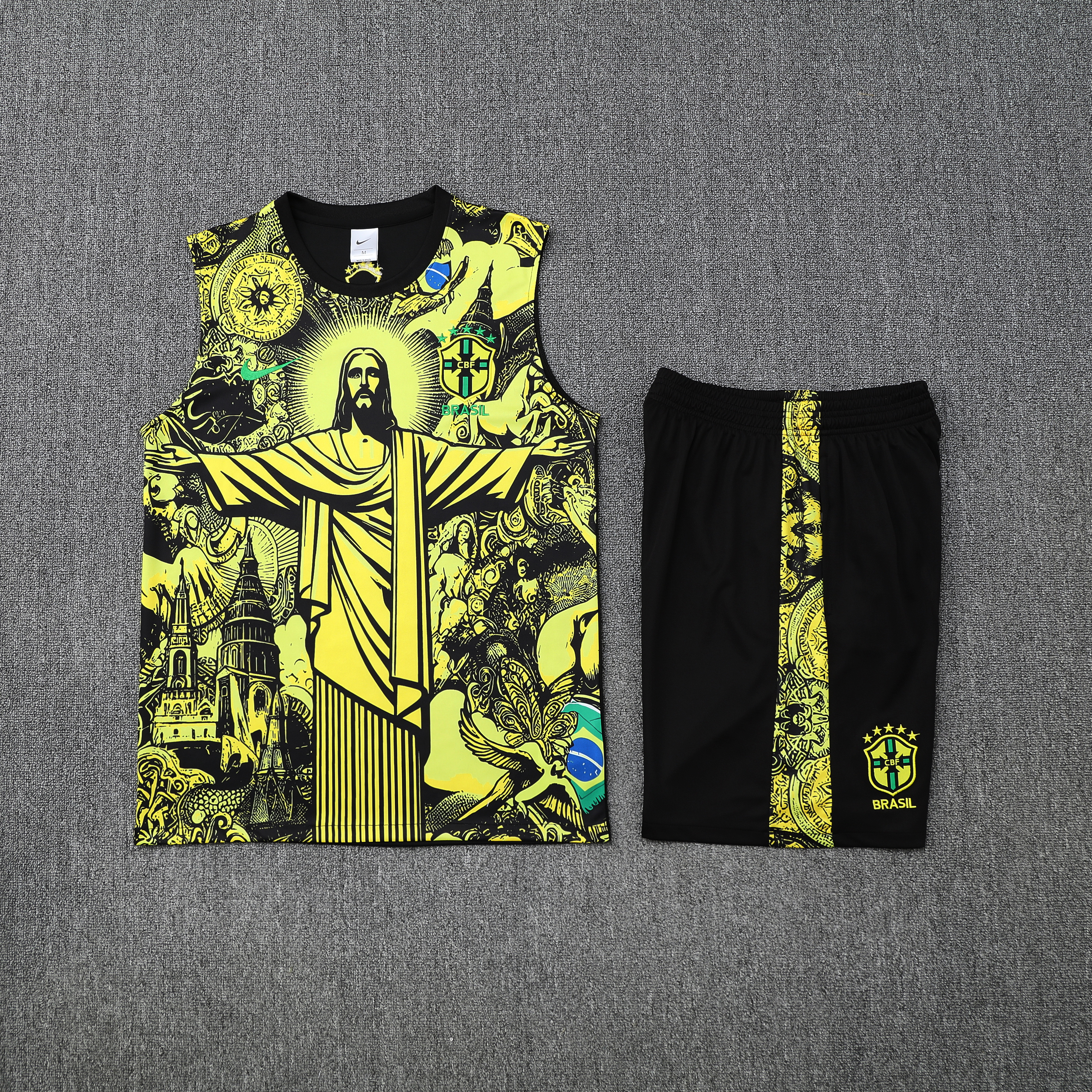 2025 Brazil Vest Training Suit/2025巴西背心训练服
