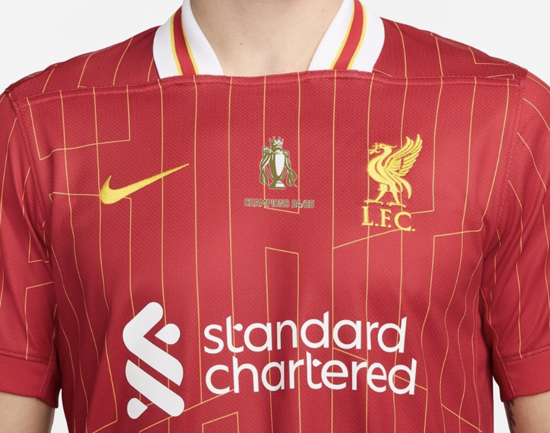 24-25 Liverpool Home Champions Fans Jersey/24-25利物浦主场球迷冠军