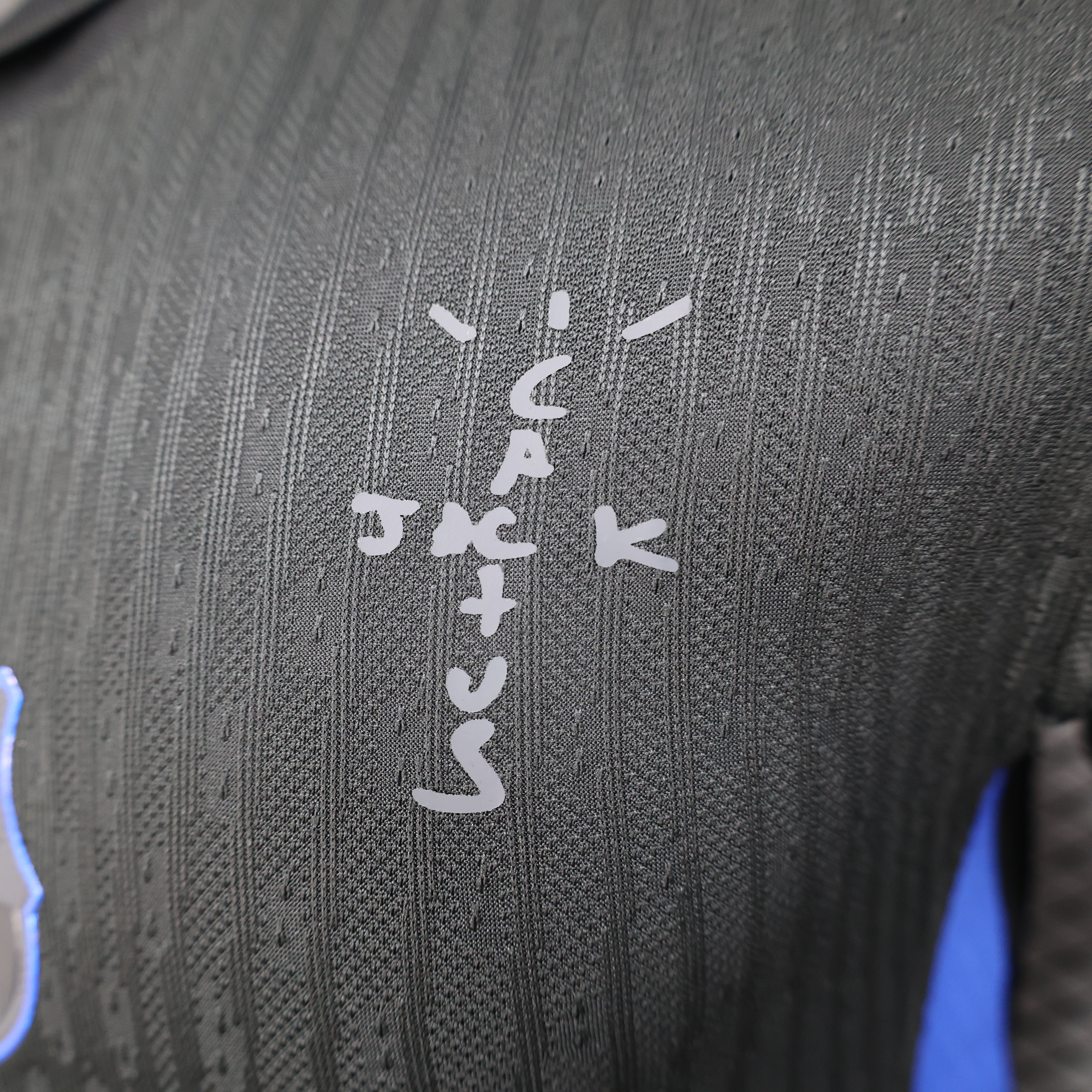 24-25 Barcelona Black TRAVIS SCOTT Palyer Jersey/ 24-25巴萨客场特别版球员