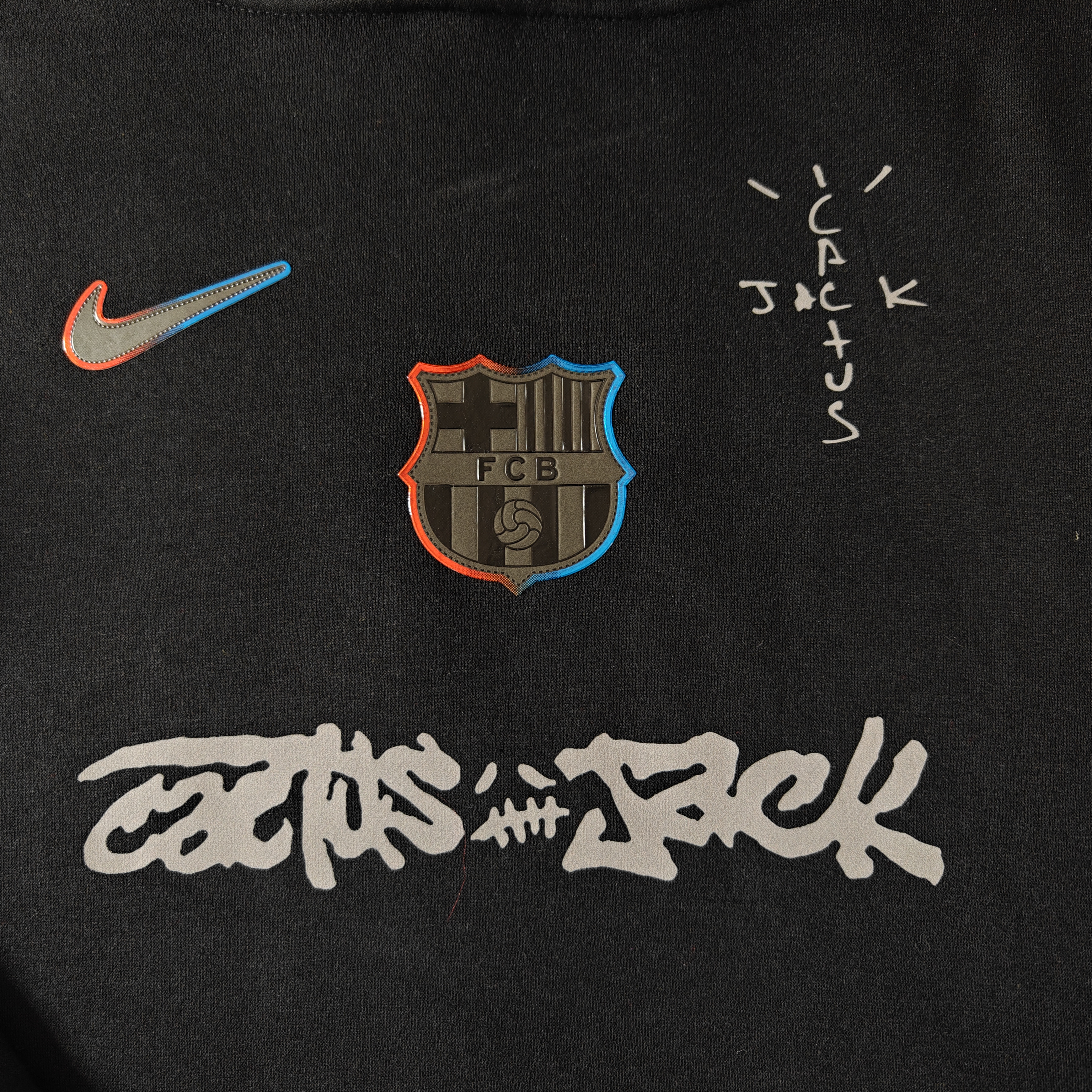 24-25 Barcelona TRAVIS SCOTT Hoodie/24-25巴萨带帽卫衣