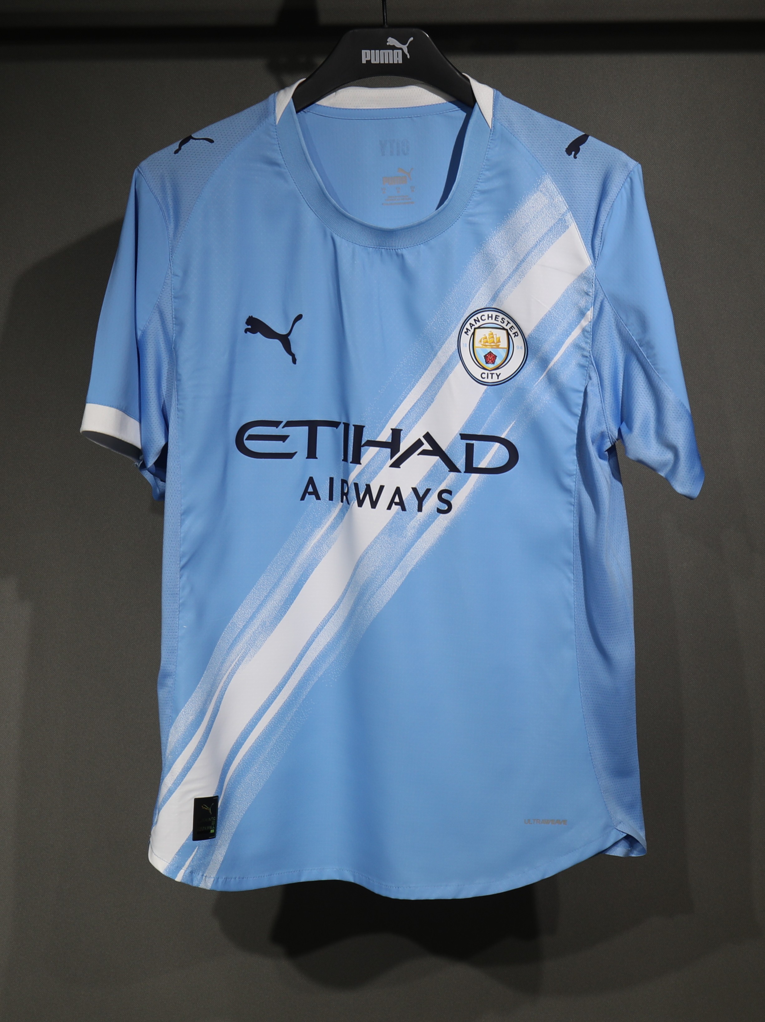 25-26 Manchester City Home Final Right Player Jersey/25-26曼城主球员正确布料