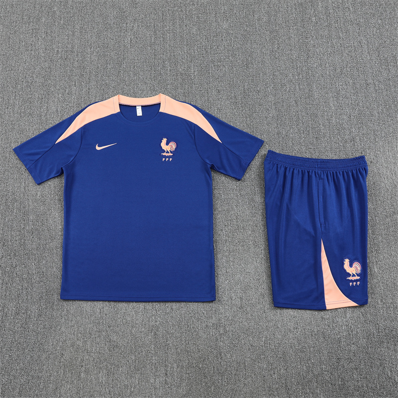 2025 France Short Sleeve Training Suit/2025法国短袖训练服