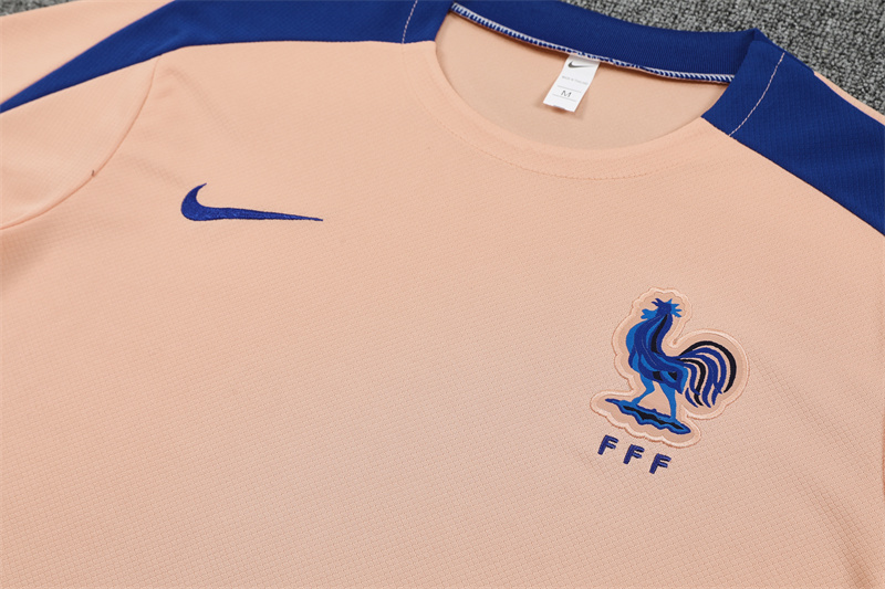 2025 France Short Sleeve Training Suit/2025法国短袖训练服