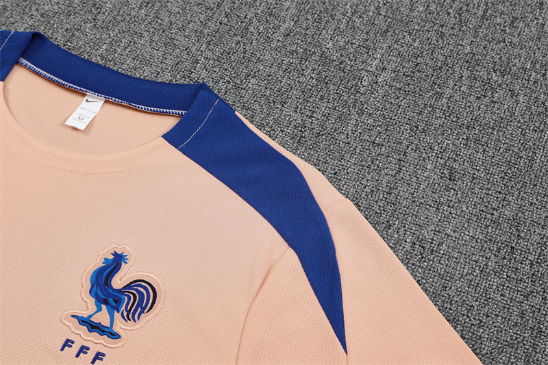 2025 France Short Sleeve Training Suit/2025法国短袖训练服