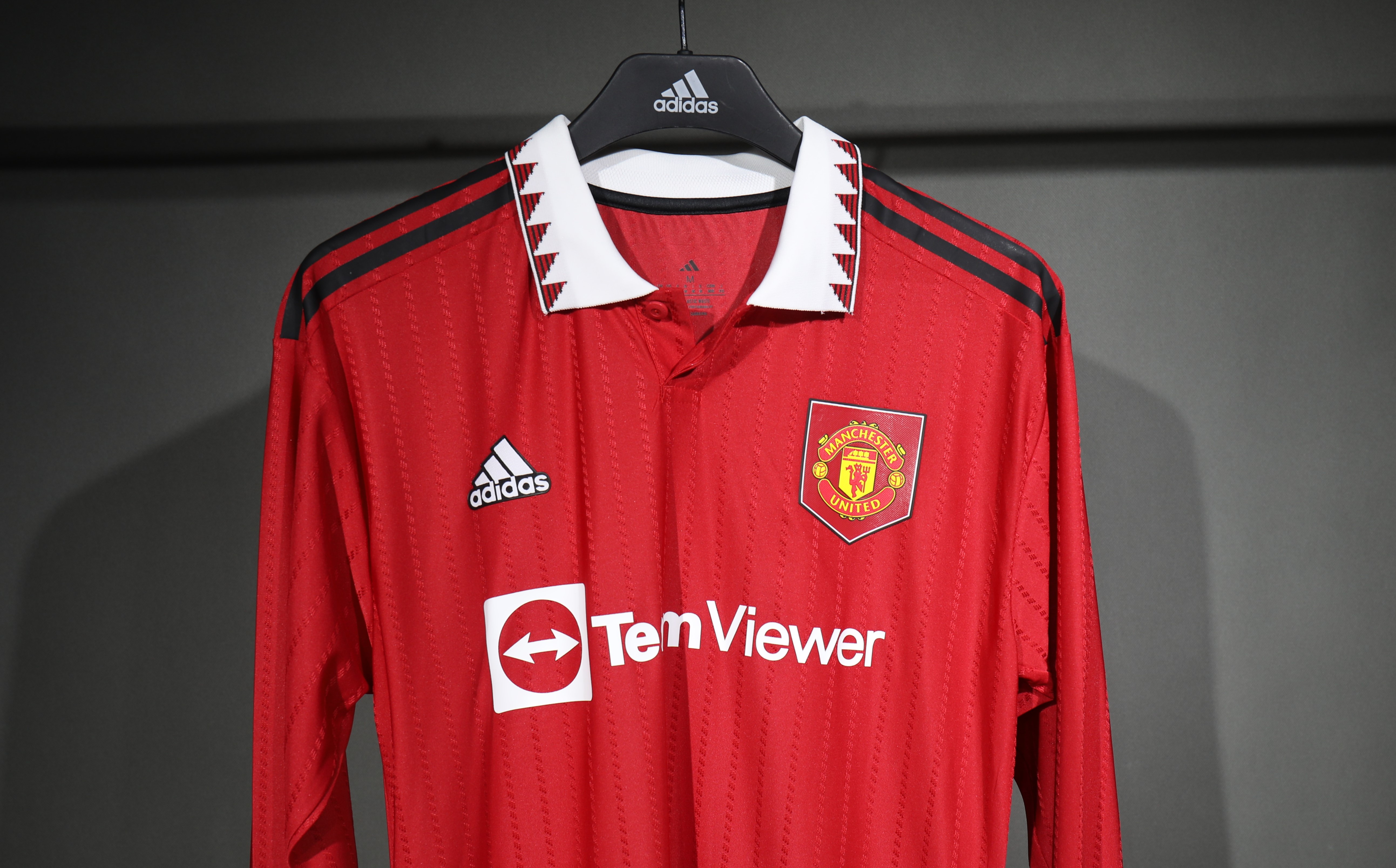 22-23 Manchester United Home Player Long Sleeve Retro Jersey/22-23 曼联主场球员长袖