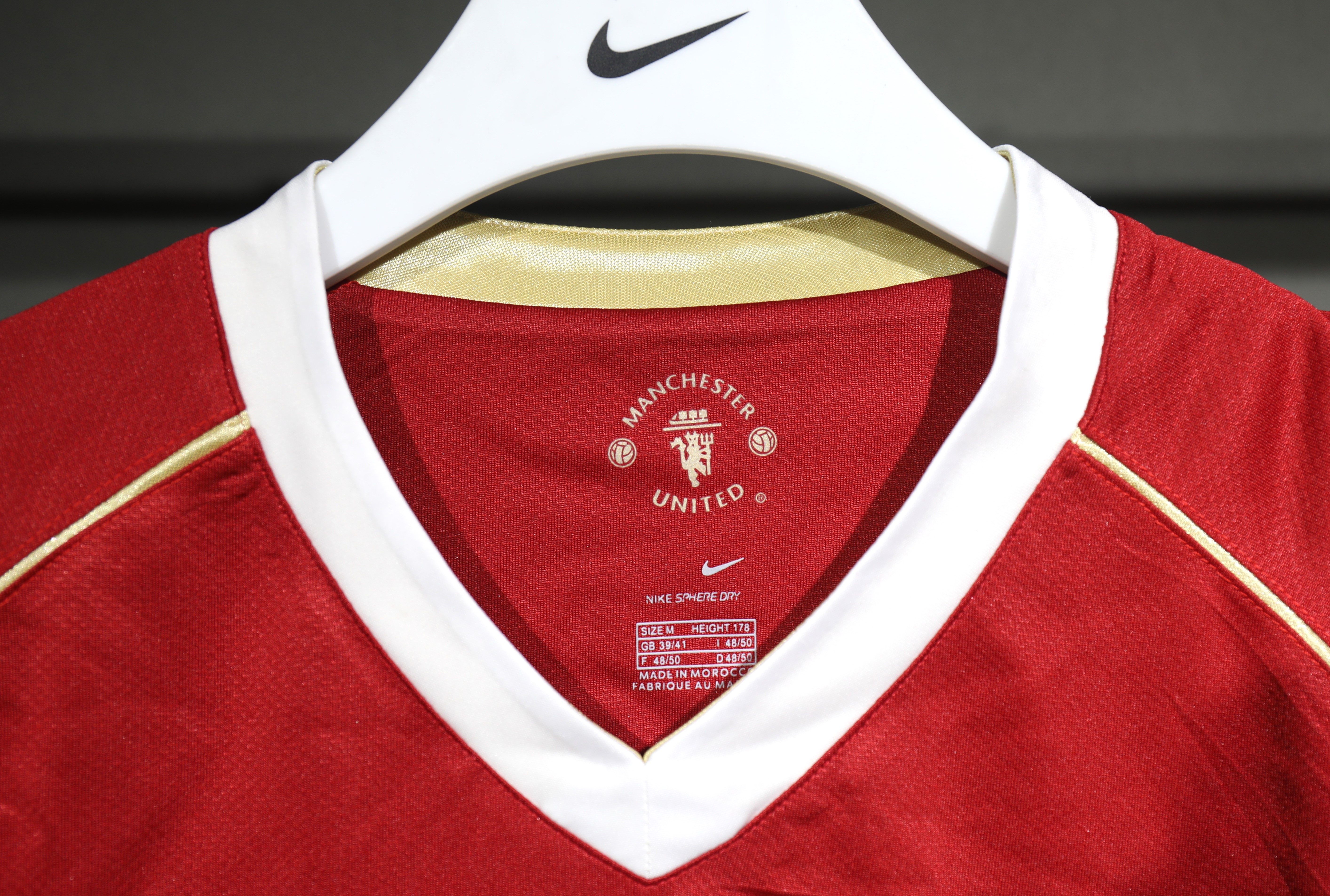 08-09 Manchester United Home Player Retro Jersey/08-09曼联主场球员
