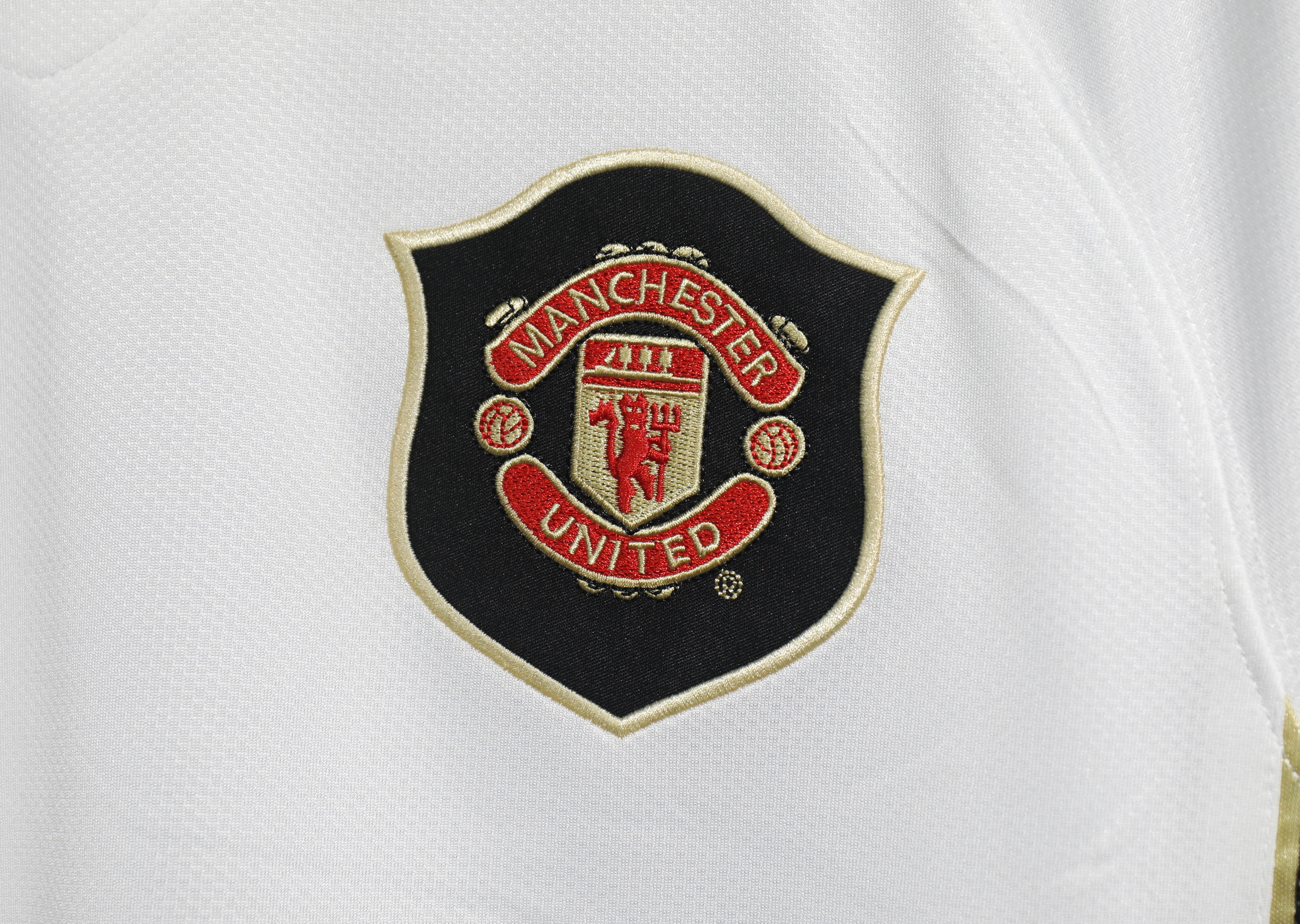06-07 Manchester United Away Player Long Sleeve Retro Jersey/06-07 曼联客场球员长袖